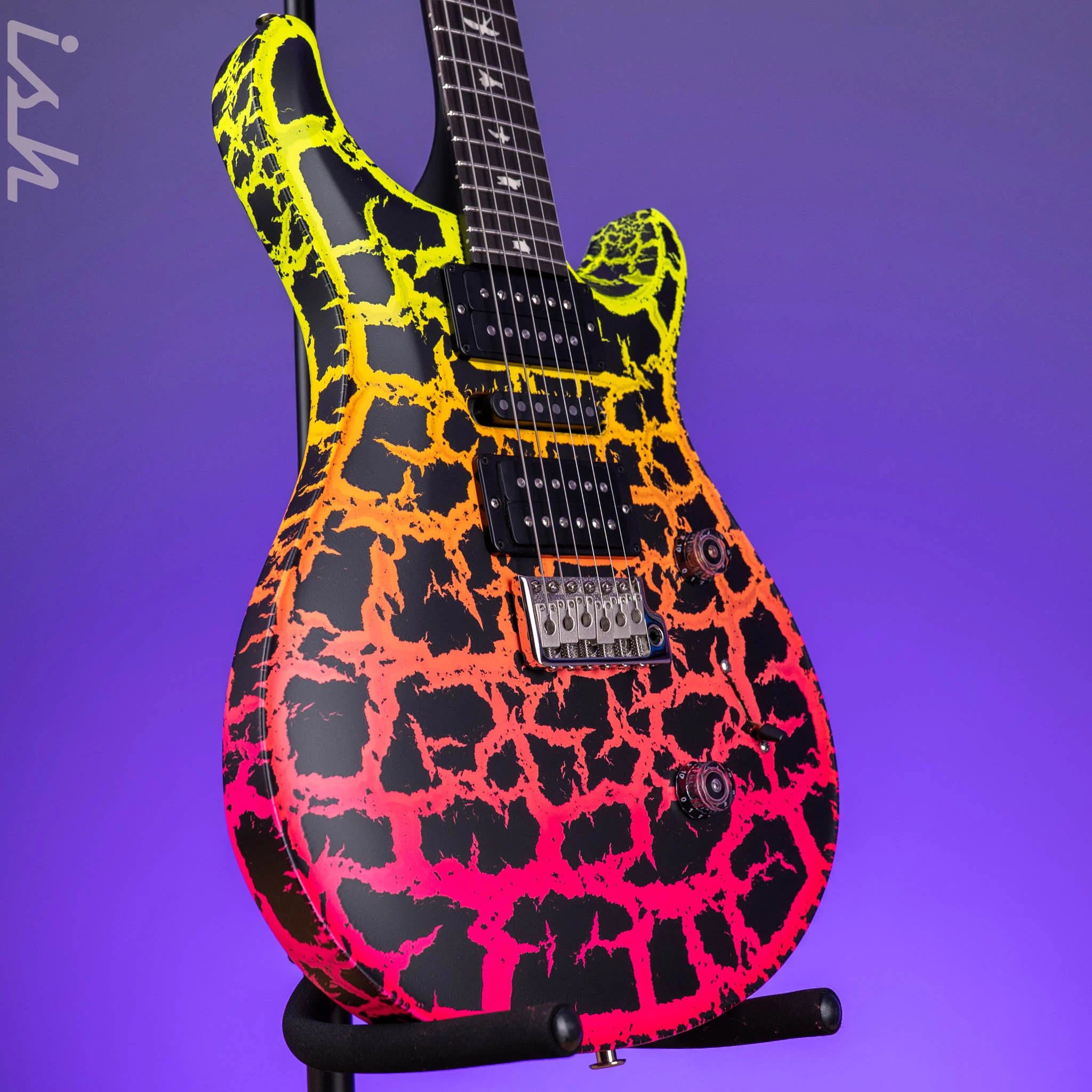PRS CE 24 Special Sprayer’s Choice Sunset Candy Fade Crackle - Image 3