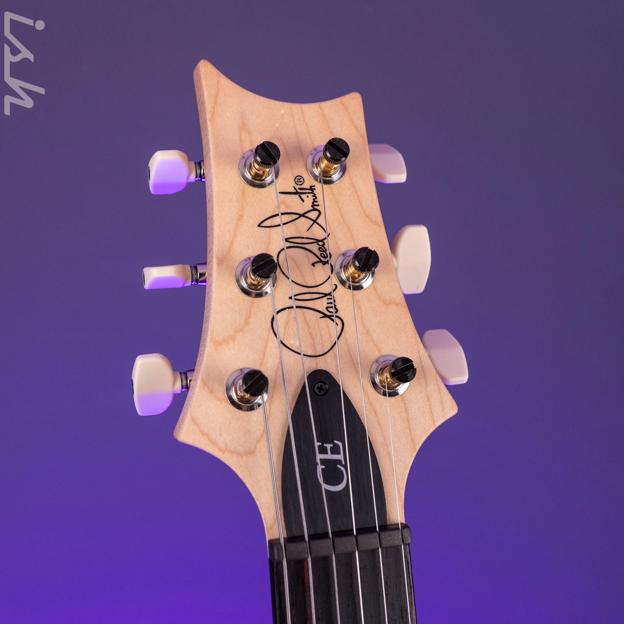 PRS CE 24 Sprayer's Choice Robin's Egg Blue Hollowflake Speckle - Image 10
