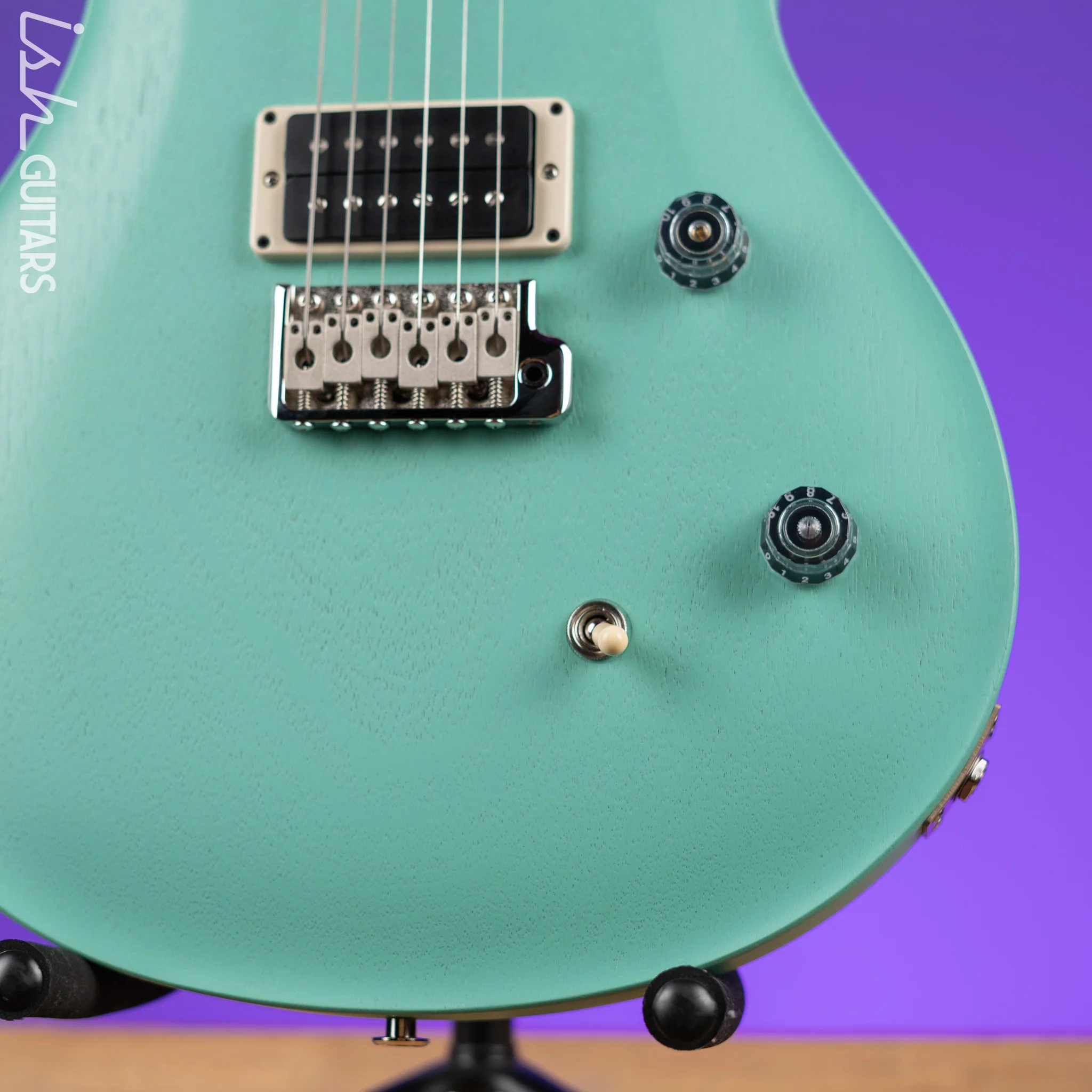 PRS CE 24 Standard Satin Nitro Electric Guitar Seafoam Green - Image 4