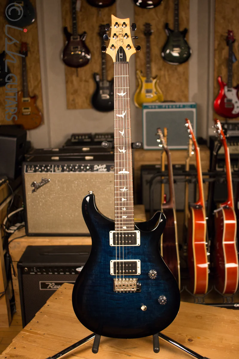 Paul Reed Smith PRS CE 24 Custom Color Whale Blue Burst - Image 2