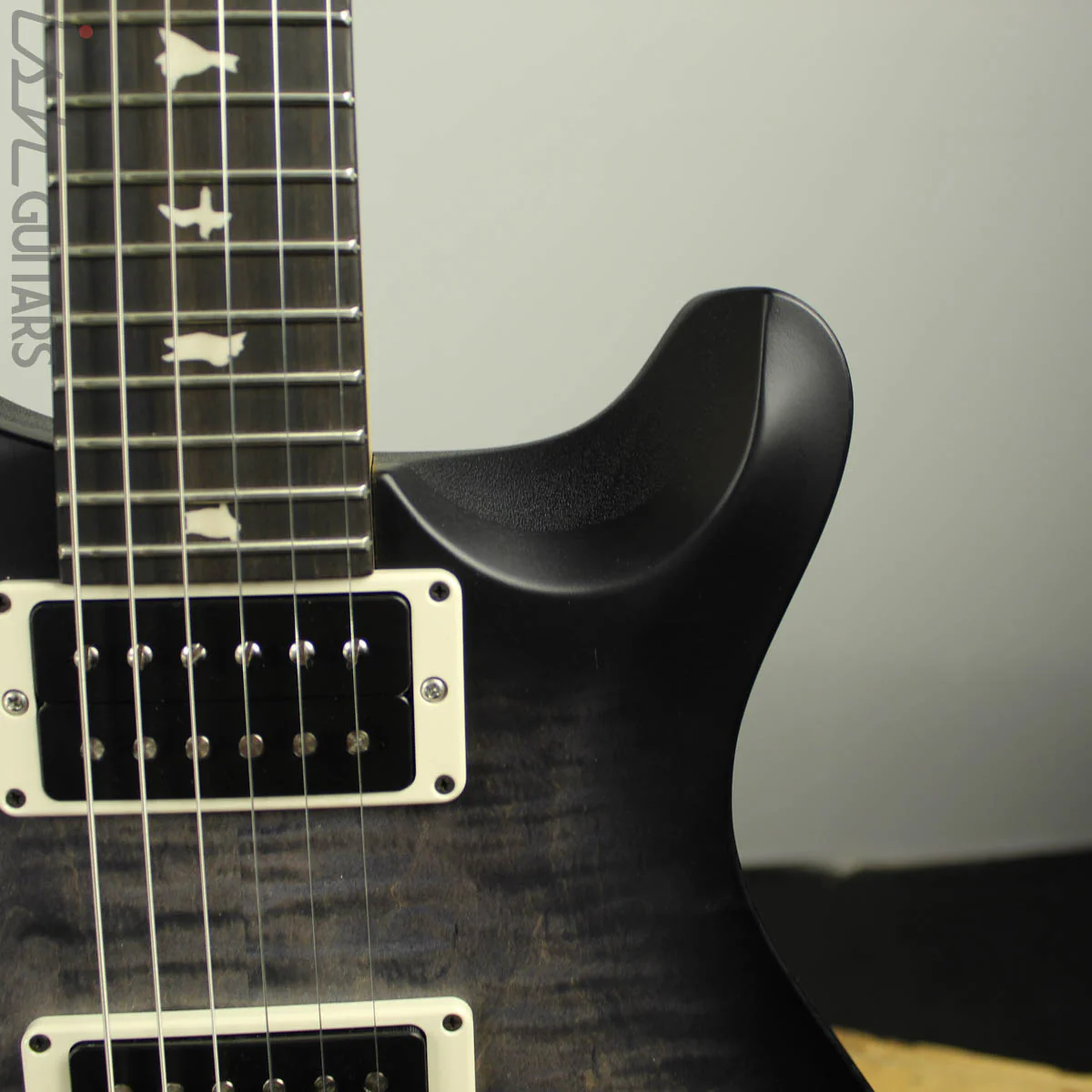 2019 PRS CE 24 Grey Black Smokewrap Satin - Image 4