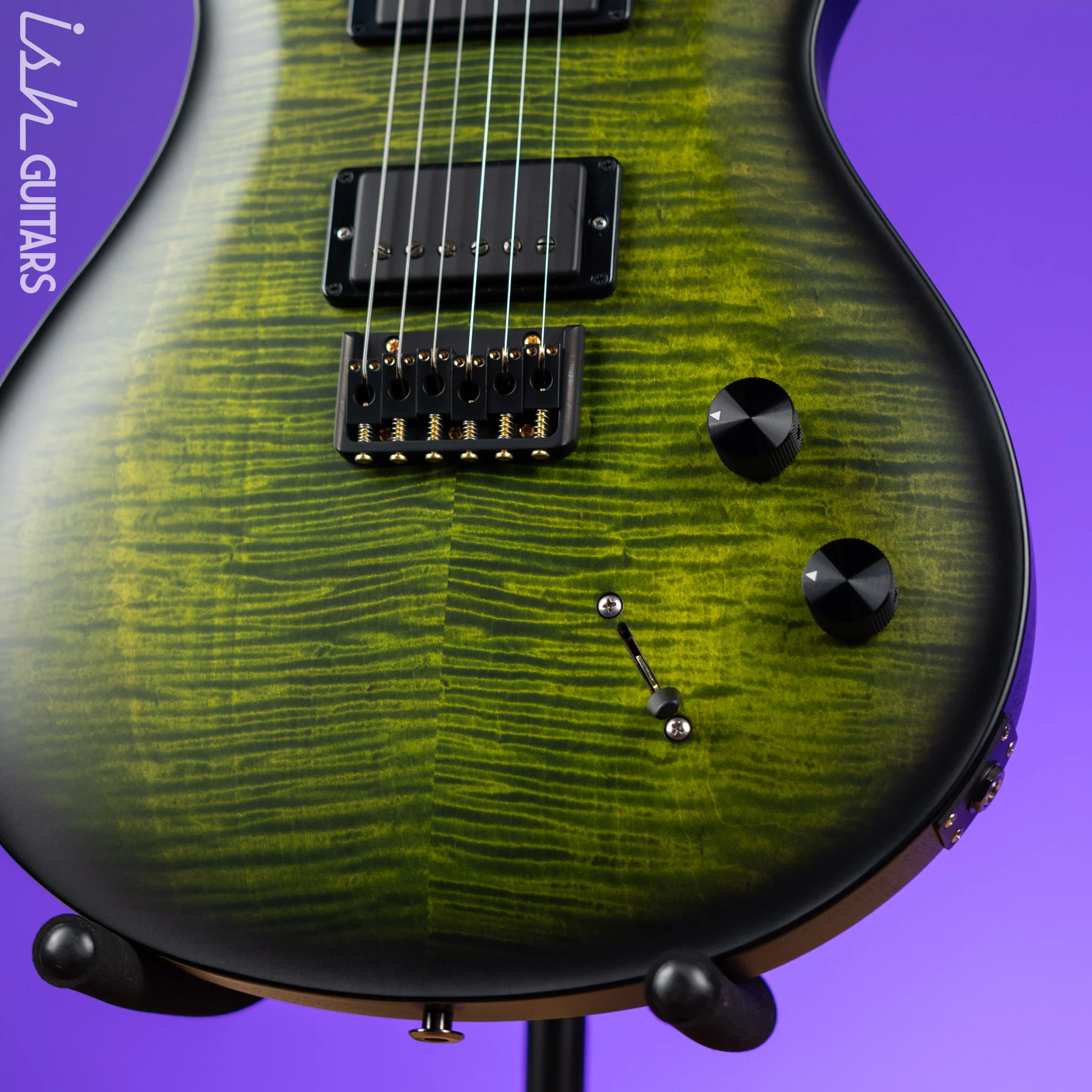 PRS CE Dustie Waring Hardtail Jade Smokeburst Satin Nitro - Image 4