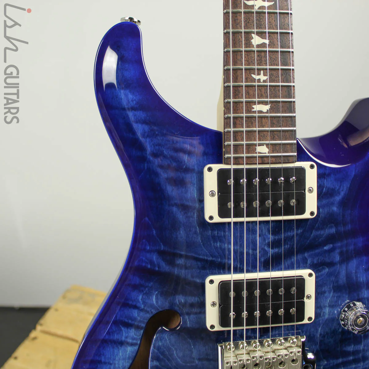 2019 PRS CE 24 Semi-Hollow Faded Whale Blue Burst - Image 3