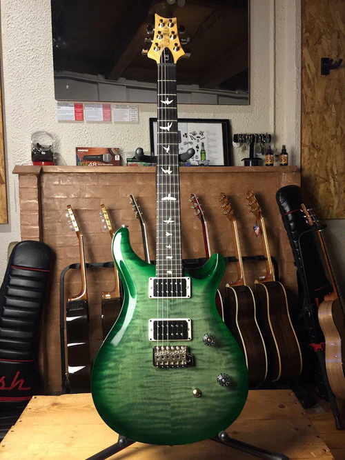 PRS CE24 Custom Color Trampas Green Burst