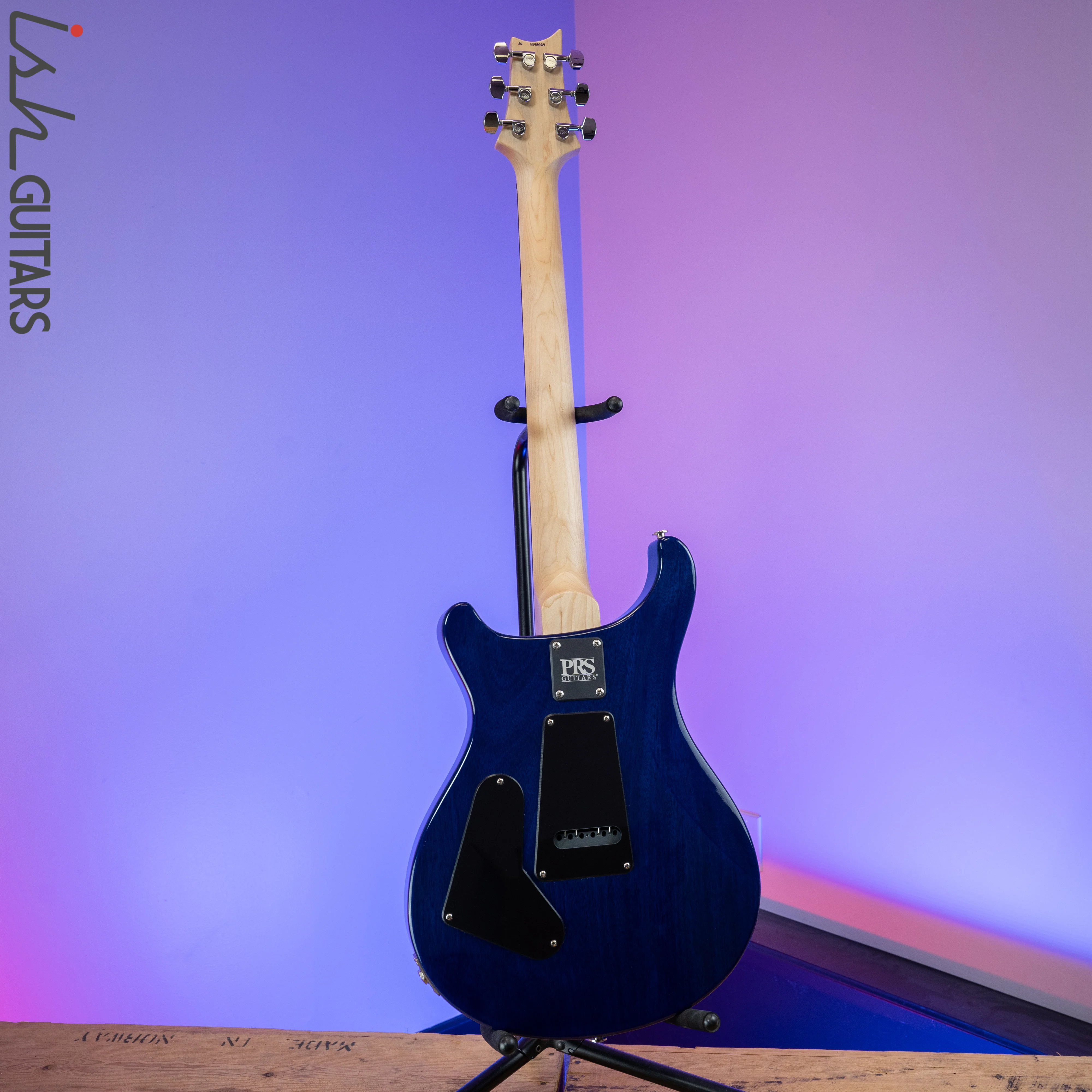 2020 PRS Paul Reed Smith CE24 Custom Color Whale Blue Burst - Image 6
