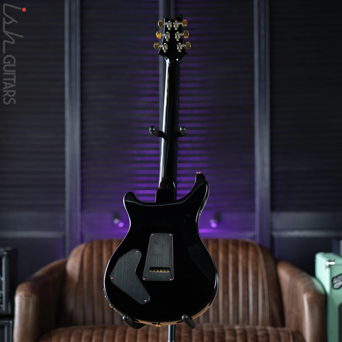 PRS Custom 22 Piezo Trampas Green Smokeburst 10 Top - Image 7