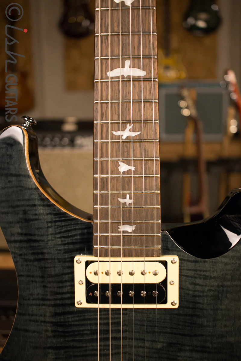 Paul Reed Smith PRS SE Custom 22 Semi-Hollow Grey Black - Image 7