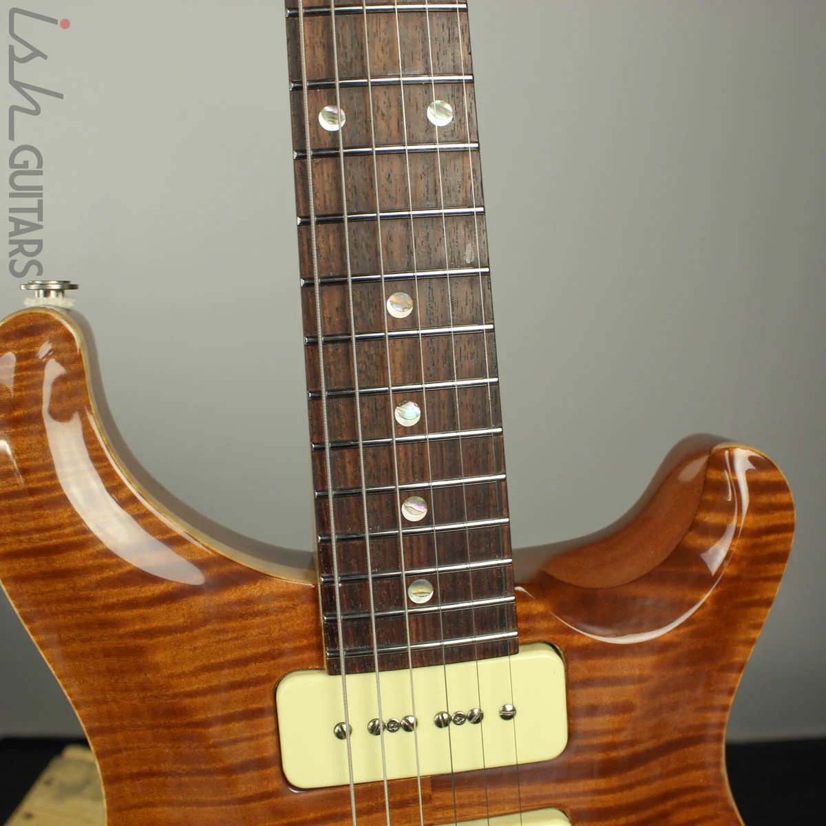 2000 PRS Custom 22 Soapbar P-90 10 Top Dot Inlay Limited Edition - Image 5
