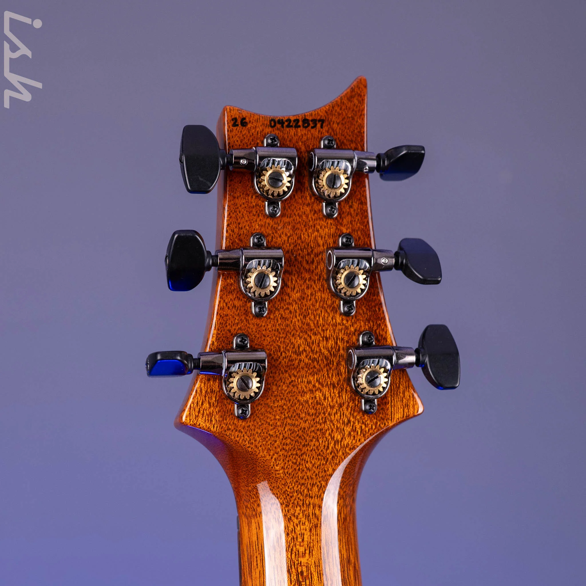 PRS Custom 24-08 Mango Top Limited Edition Fire Red / Gray Black Fade - Image 13