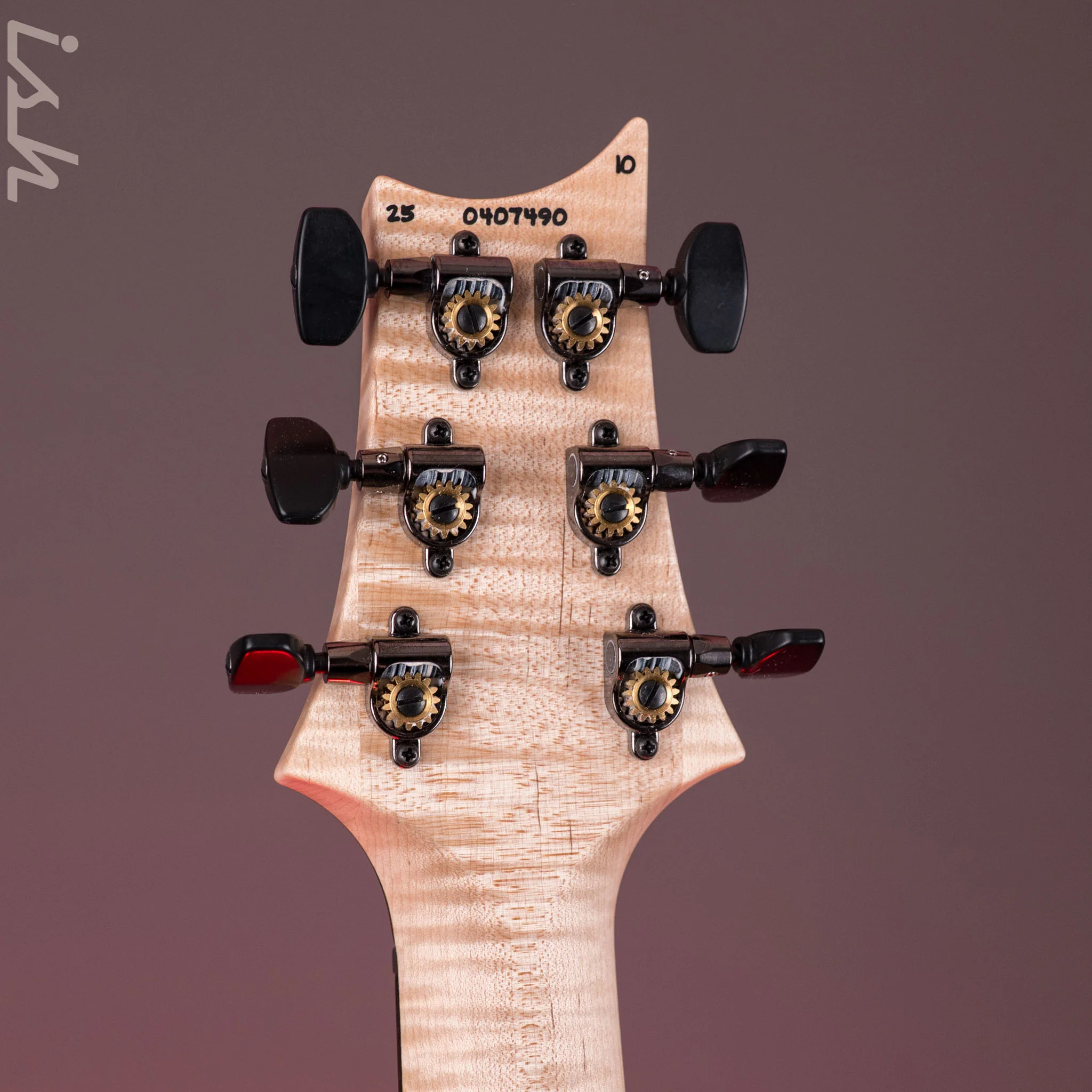 PRS Custom 24-08 Semi-Hollow Cobalt Smokeburst w/ Stained Binding - Image 11