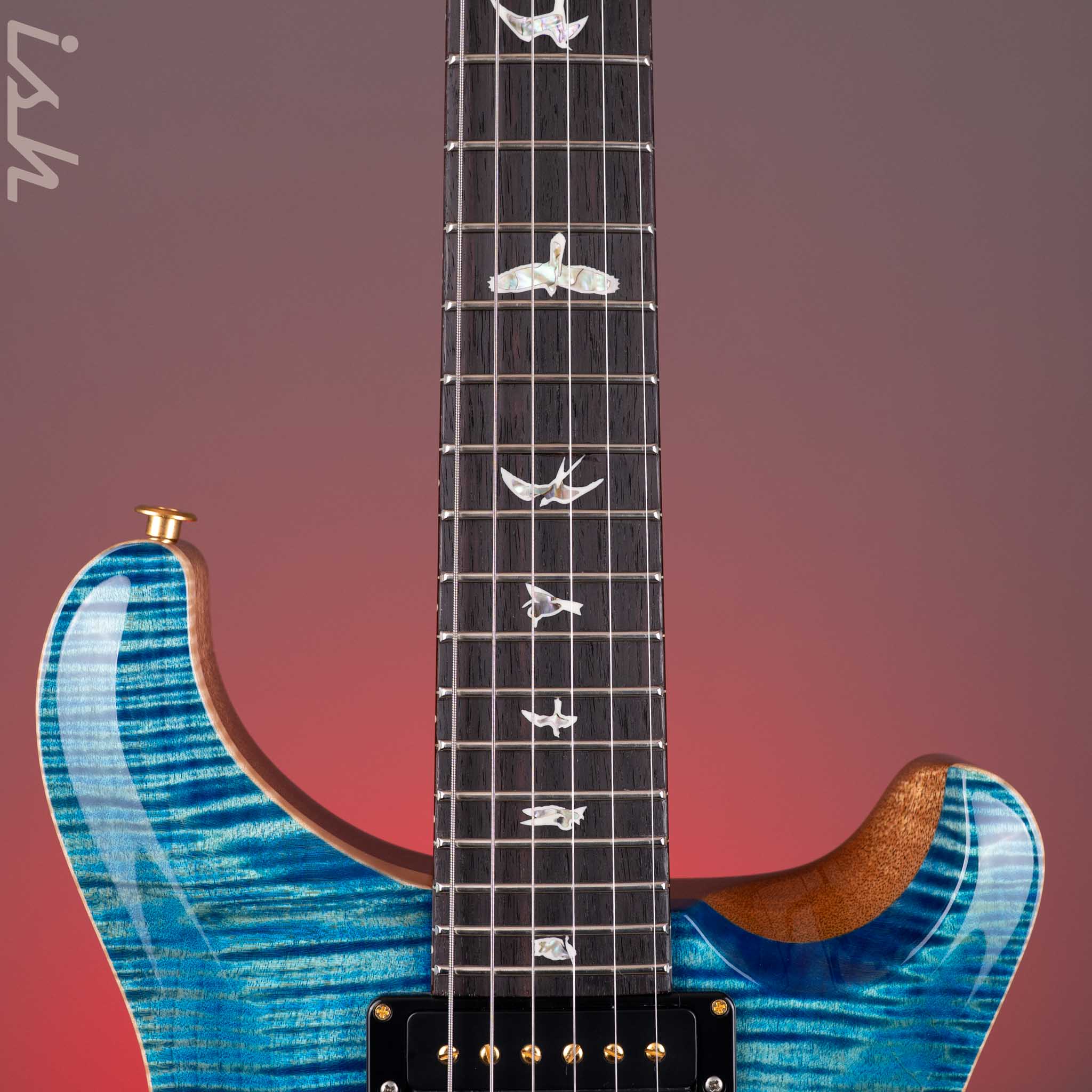 PRS Custom 24 Limited Edition 10-Top Arctic Blue - Image 6
