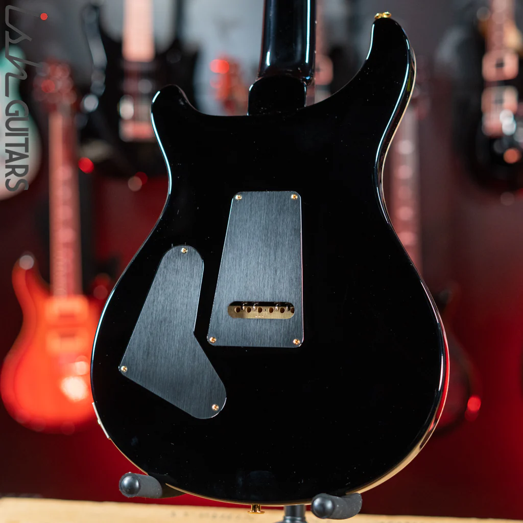 PRS Custom 24 10 Top Purple Iris w/ Black Burst & Back - Image 9