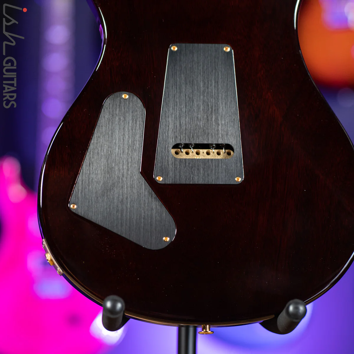 2021 PRS Custom 24 35th Anniversary Black Gold Burst 10 Top - Image 10