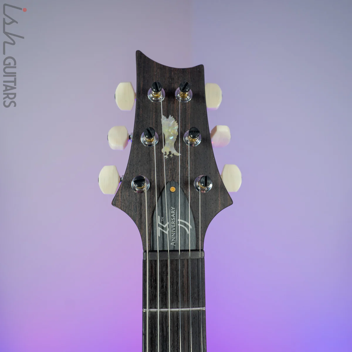 PRS Custom 24 35th Anniversary Charcoal Cherry Burst 10 Top - Image 7