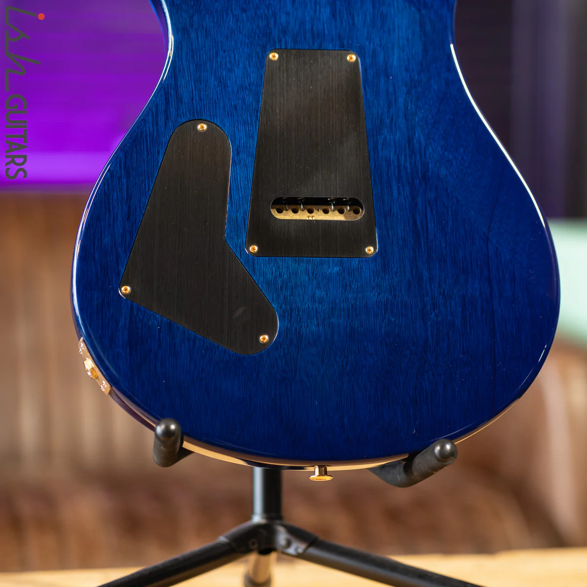 PRS Custom 24 35th Anniversary Violet Blue Burst Wrap 10 Top - Image 11