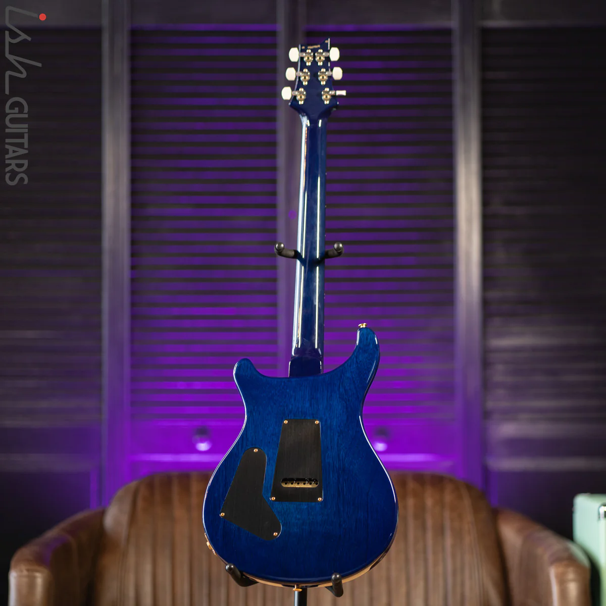 PRS Custom 24 35th Anniversary Violet Blue Burst Wrap 10 Top - Image 8