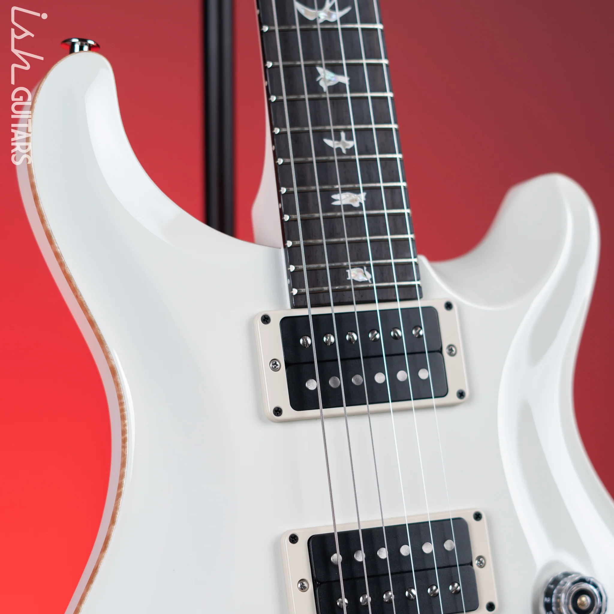 PRS Custom 24 Antique White w/ Natural Binding - Image 3