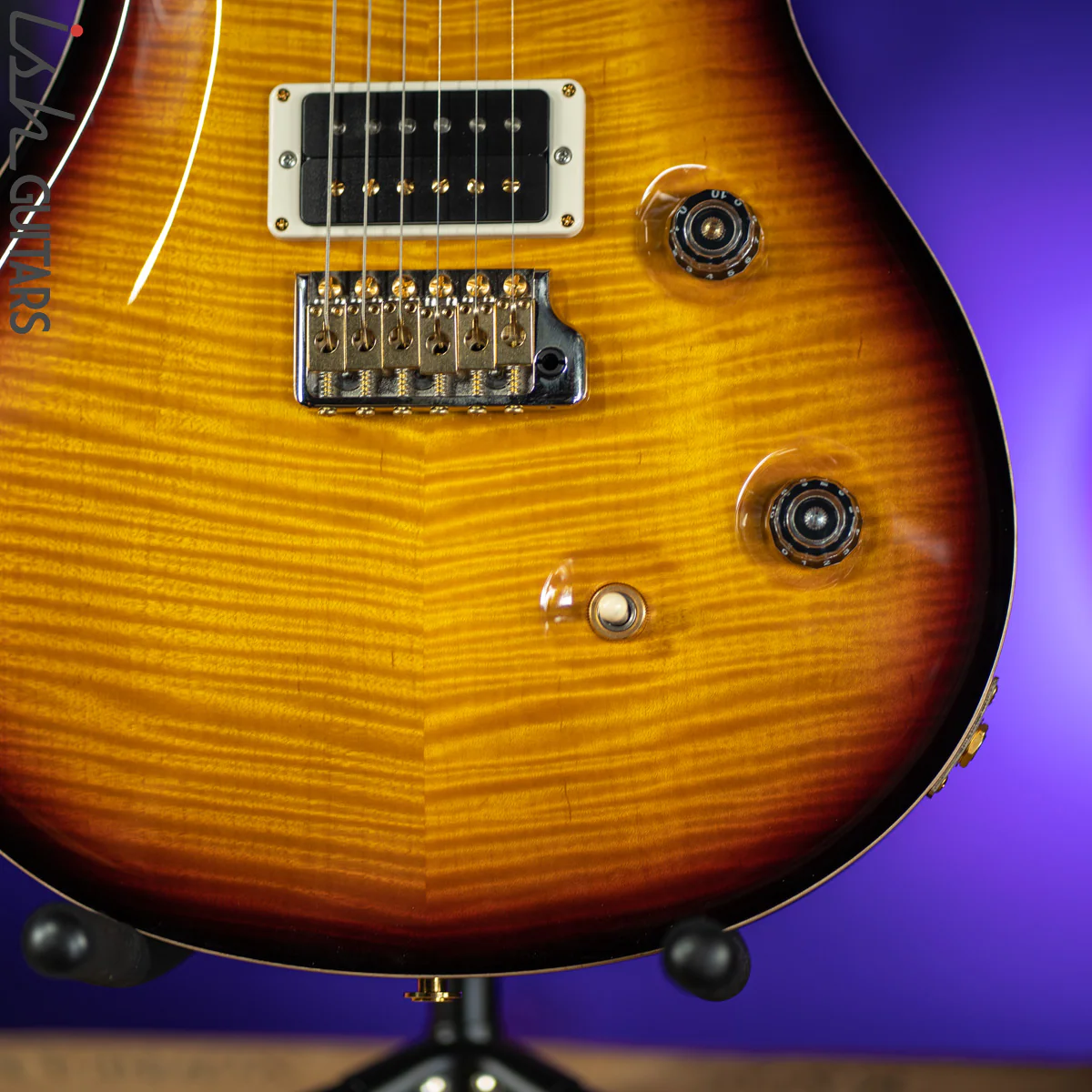 2018 PRS Custom 24 Artist Package Tri-Color Sunburst Rosewood Neck - Image 4