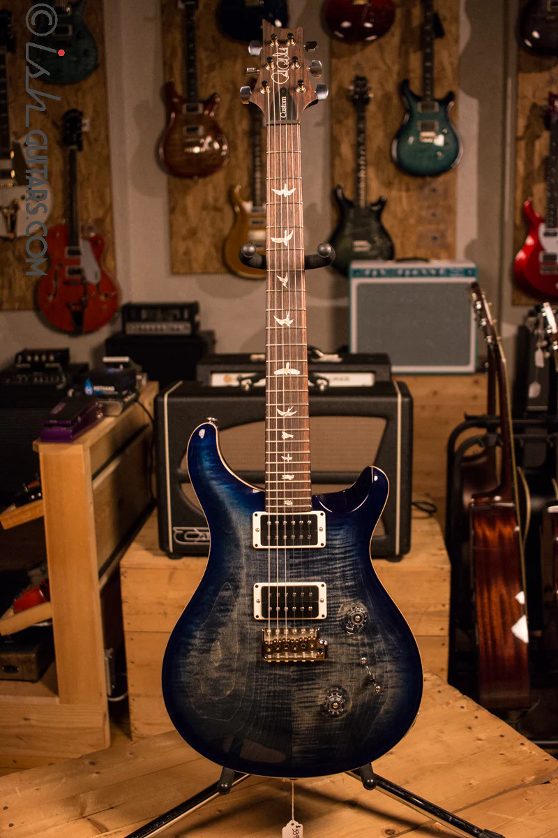 PRS Custom 24 Custom Color Faded Whale Blue Burst - Image 2