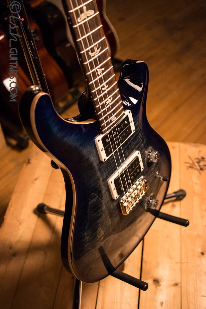 PRS Custom 24 Custom Color Faded Whale Blue Burst - Image 9