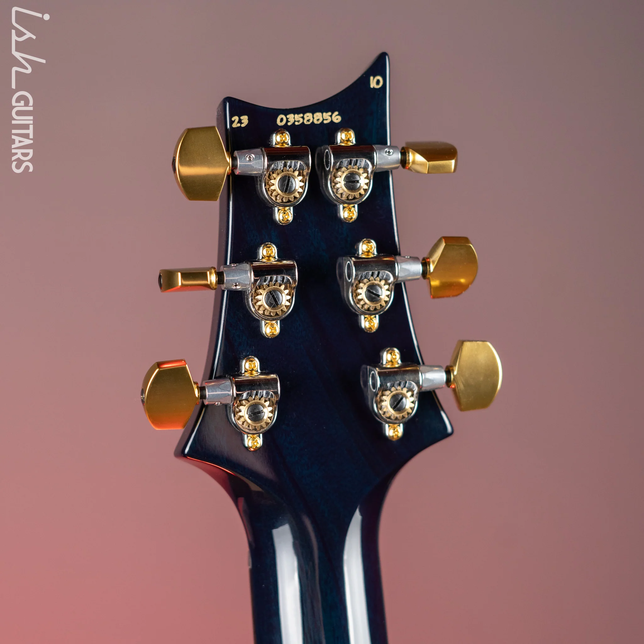 PRS Custom 24 Electric Guitar 10-Top Cobalt Blue - Image 10