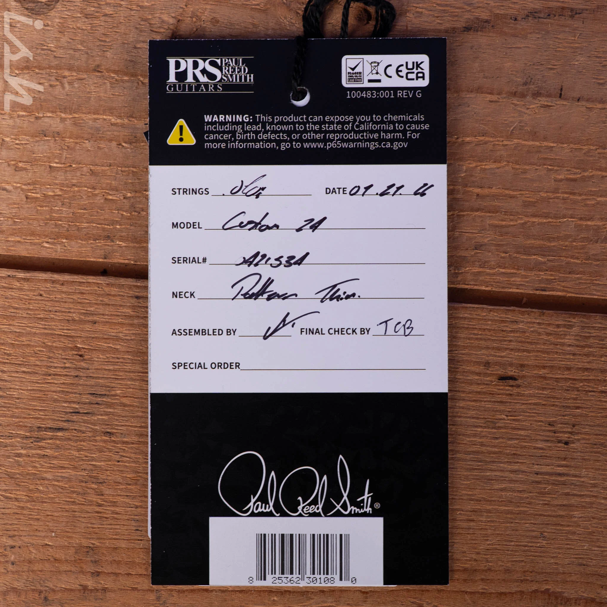 PRS Custom 24 Fire Hollowflake Fade w/Matching Neck Sprayer's Choice - Image 15