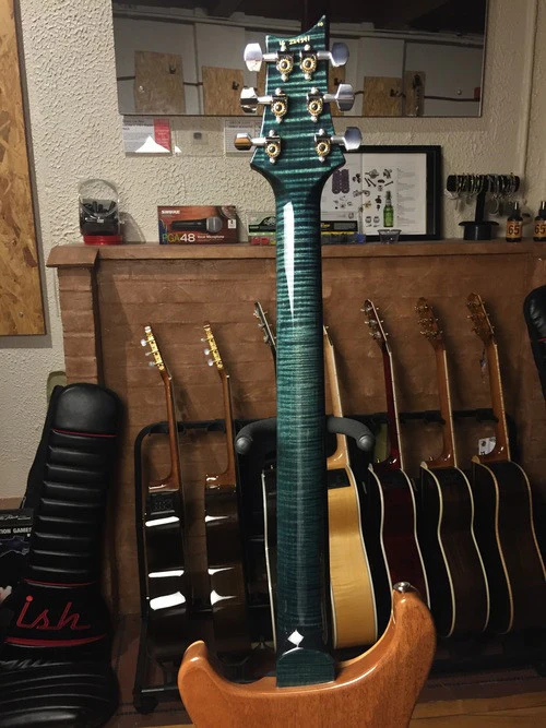 PRS Custom 24 Flamed Maple Neck w/ Matched Stain Custom Color - Image 11