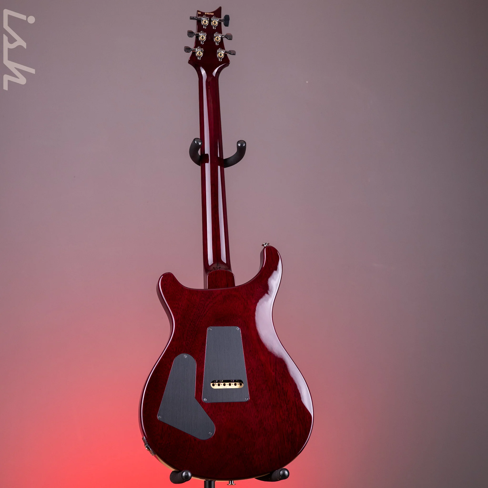 PRS Custom 24 Mango Top Limited Edition Faded Whale Blue with a Black Wrap Burst - Image 8