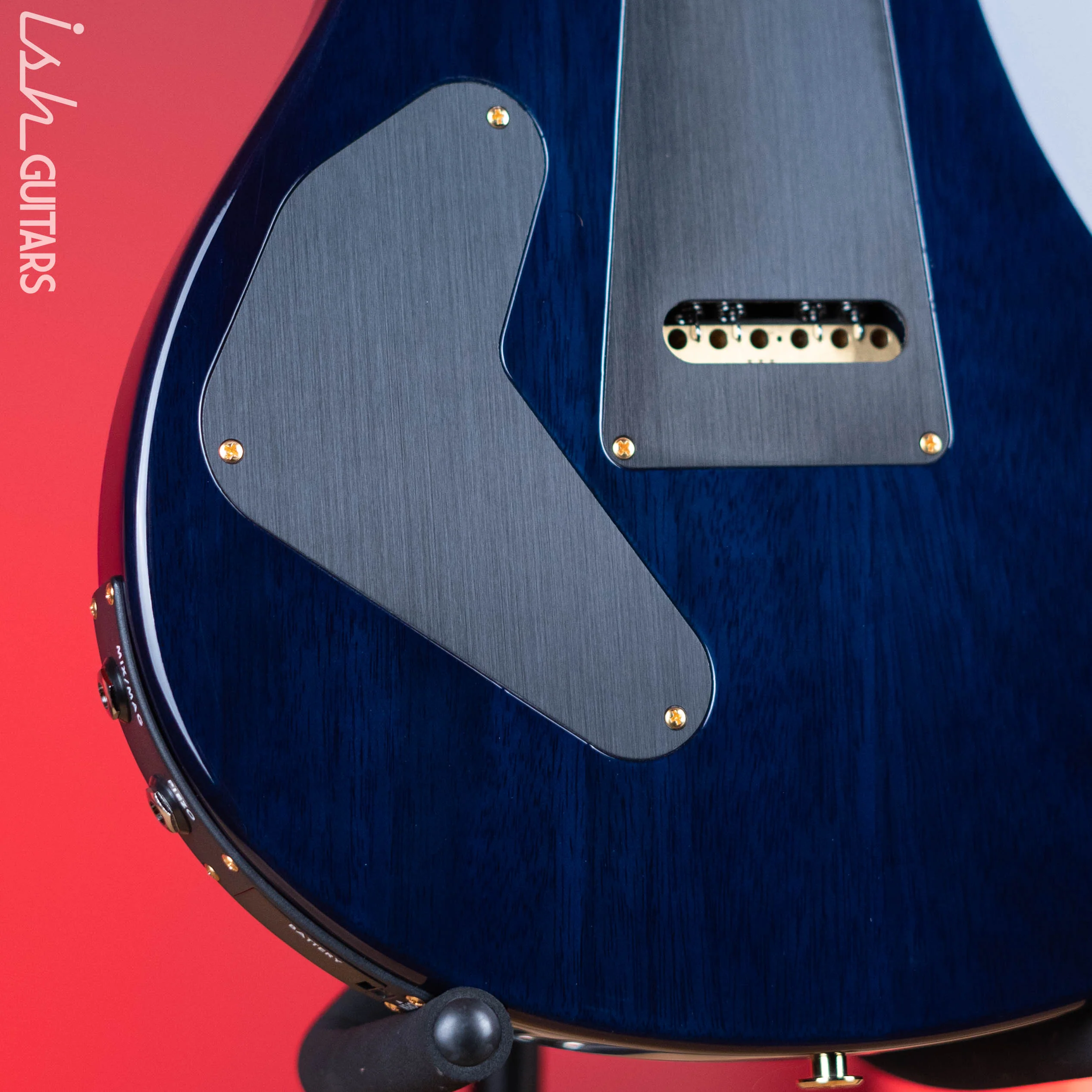 PRS Custom 24 Piezo 10-Top Blue Matteo - Image 10