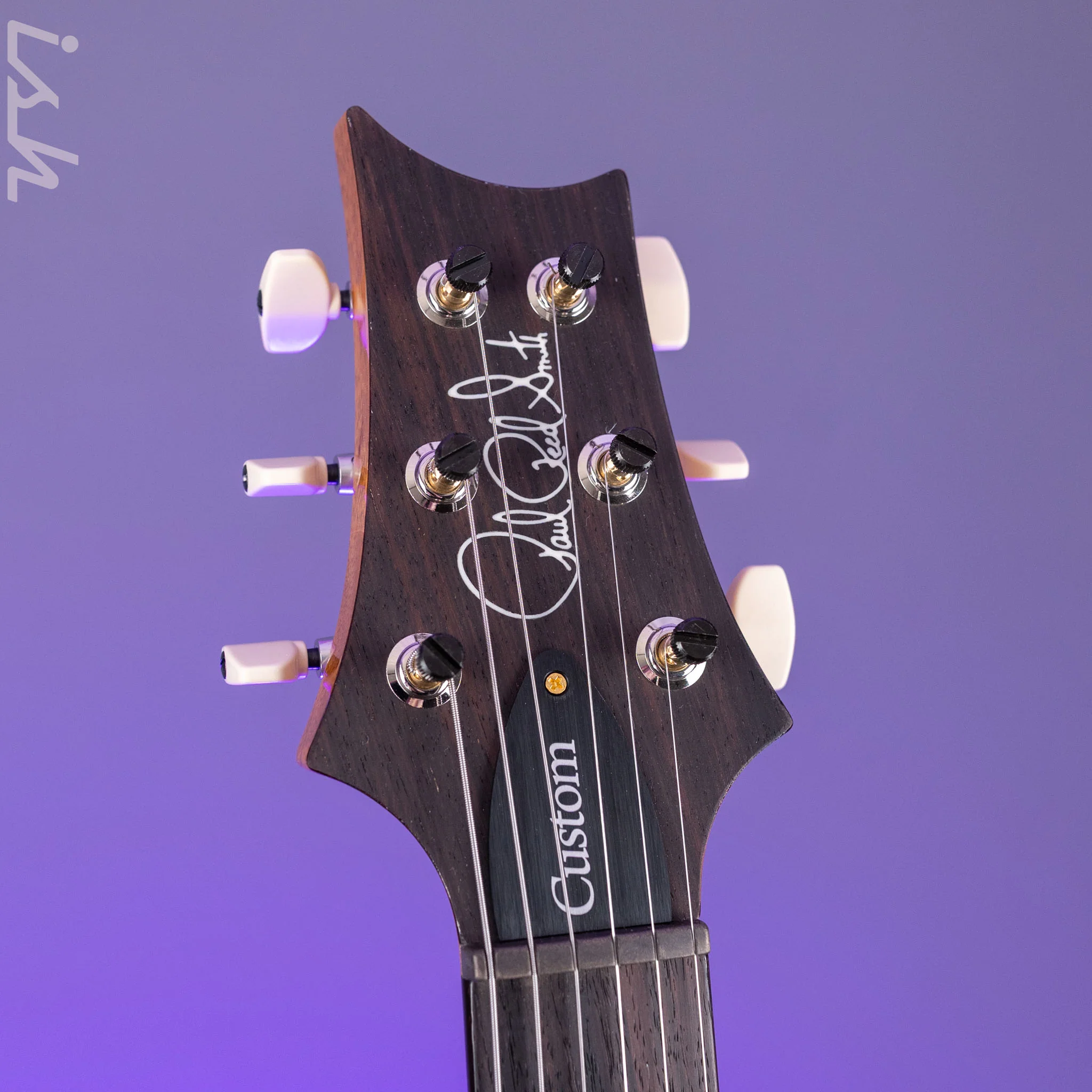 PRS Custom 24 Piezo 10-Top Charcoal - Image 6