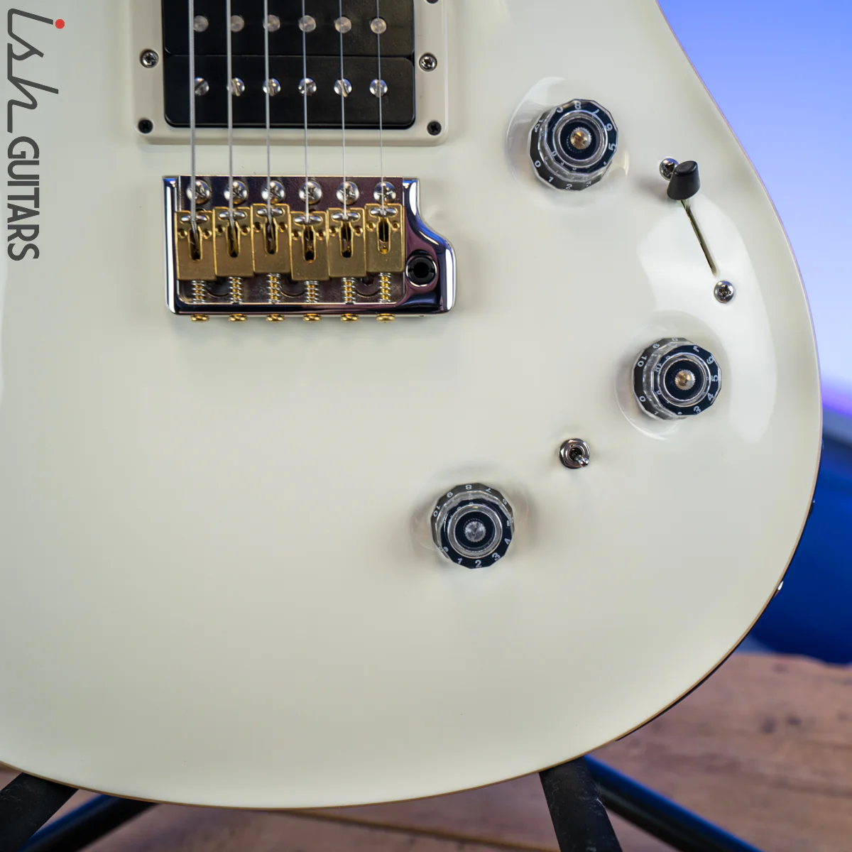 PRS Custom 24 Piezo Antique White - Image 4