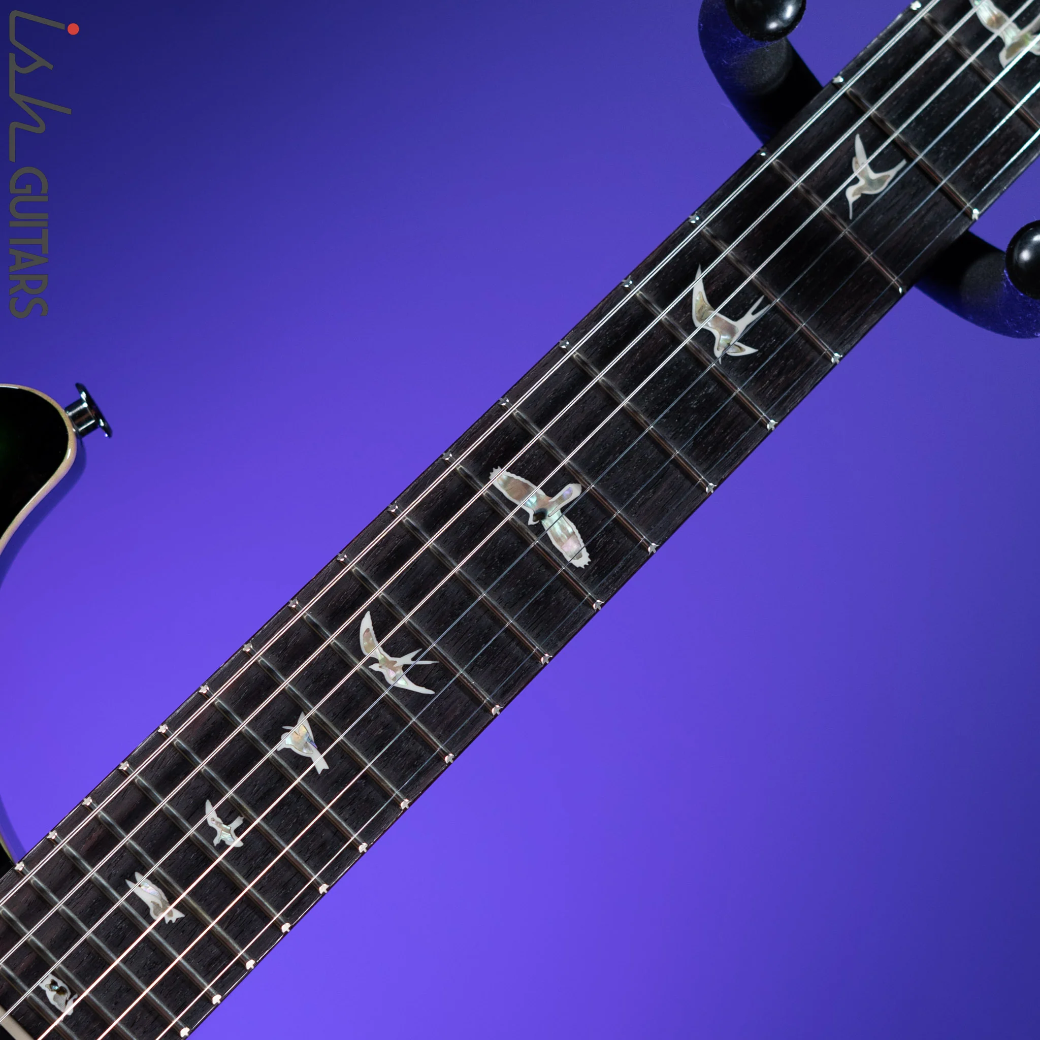 PRS Custom 24 Piezo Eriza Verde Smokeburst - Image 5