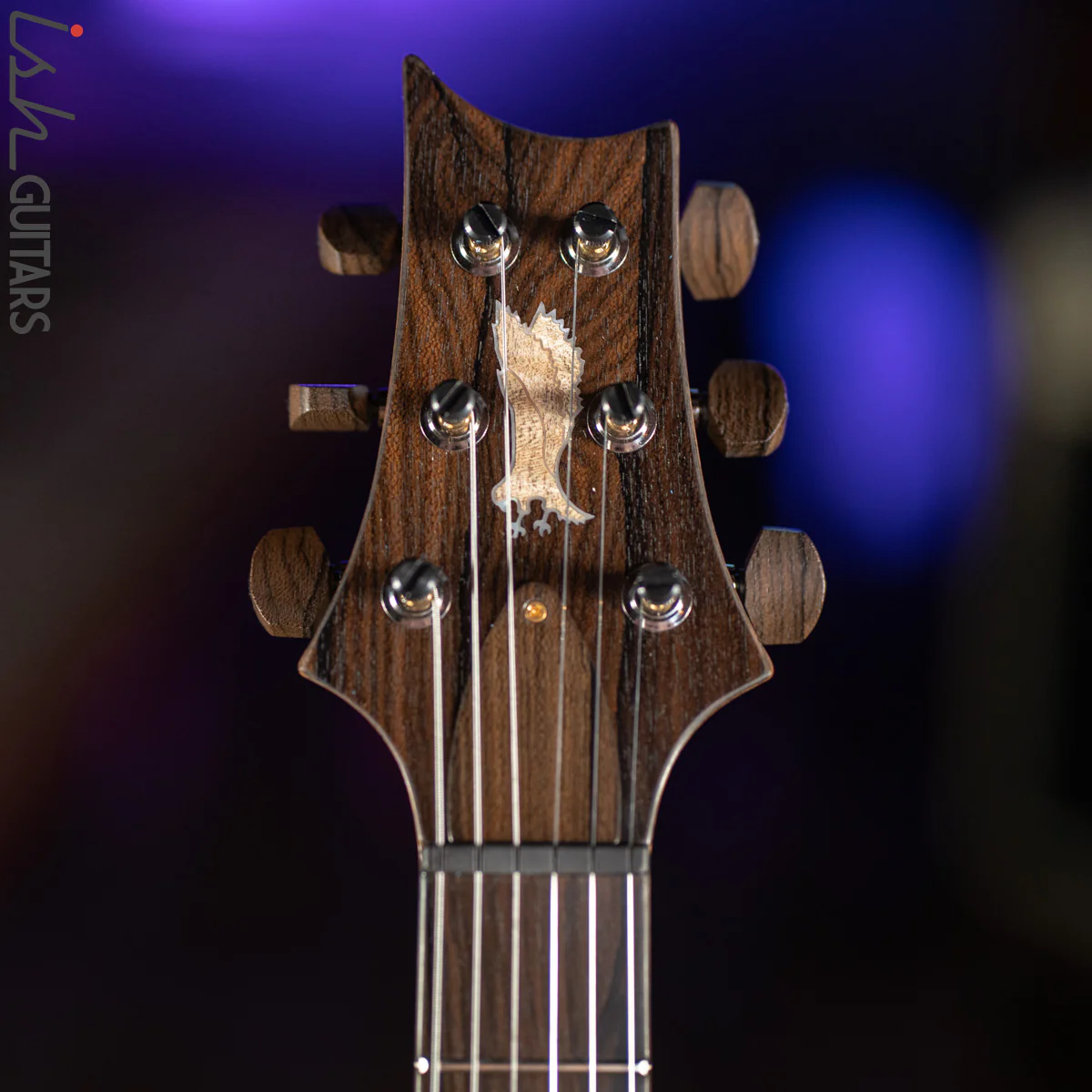 PRS Custom 24 Private Stock Electric Guitar Natural Ziricote Satin - Image 7