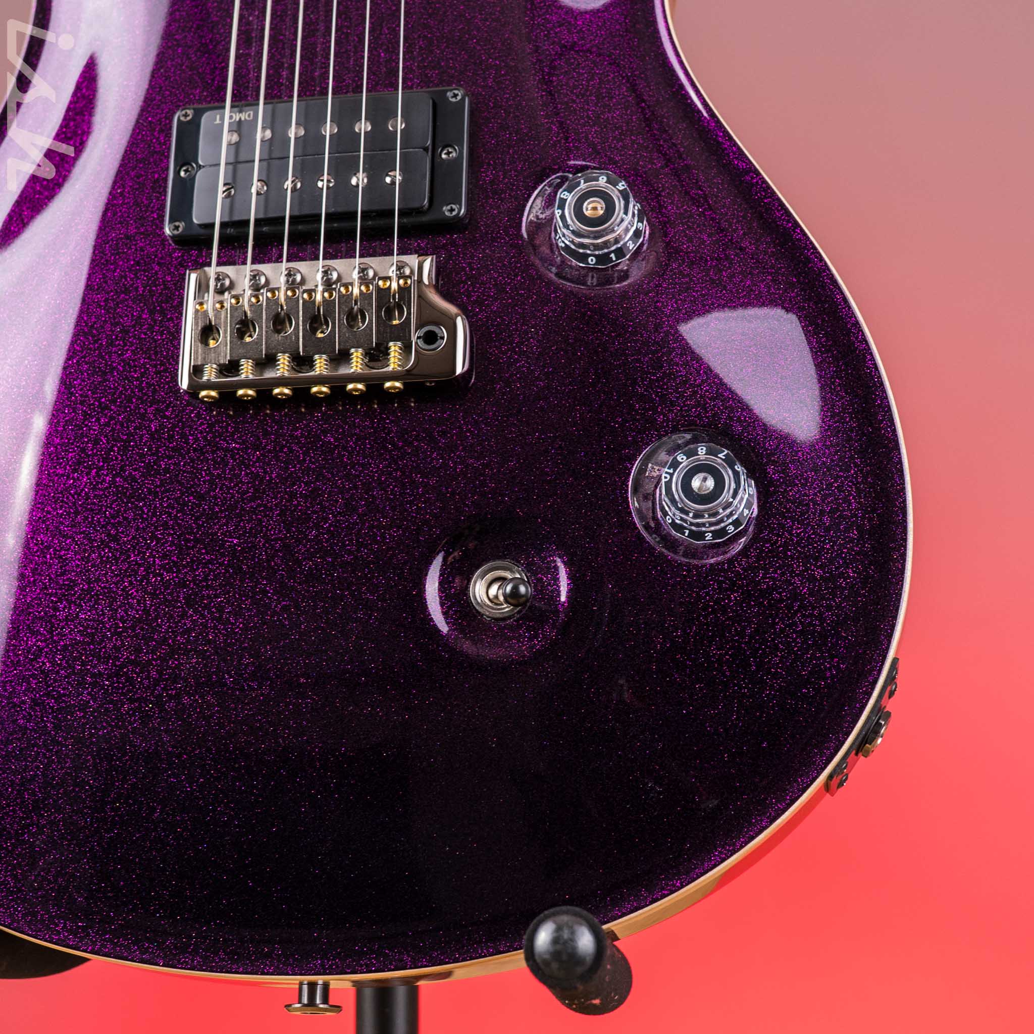 PRS Custom 24 Purple Hollowflake *Ziricote Fretboard* Demo - Image 5