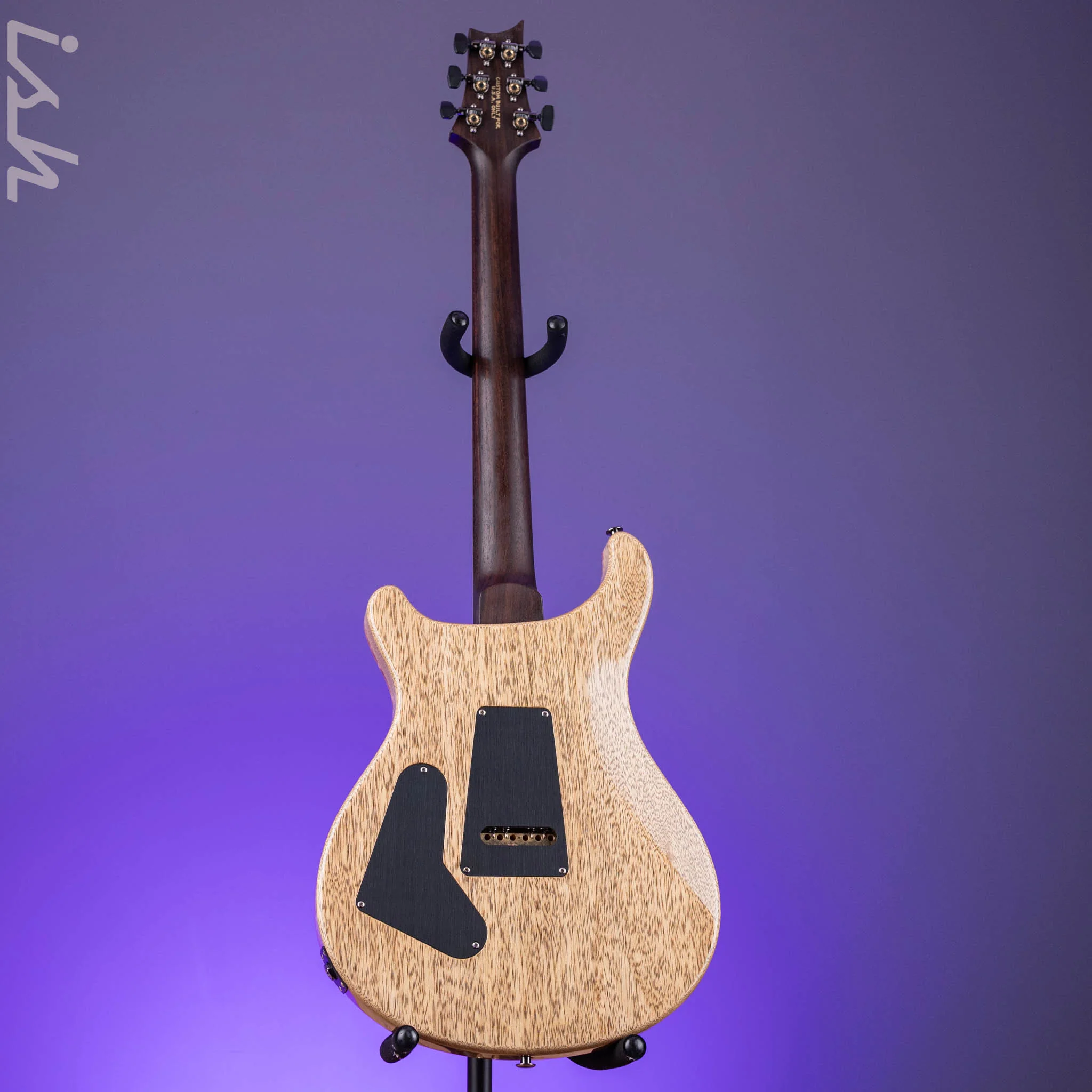 PRS Custom 24 Wood Library Quilt 10 Top Korina Body Rosewood Neck w/ Brazilian Board - Image 6