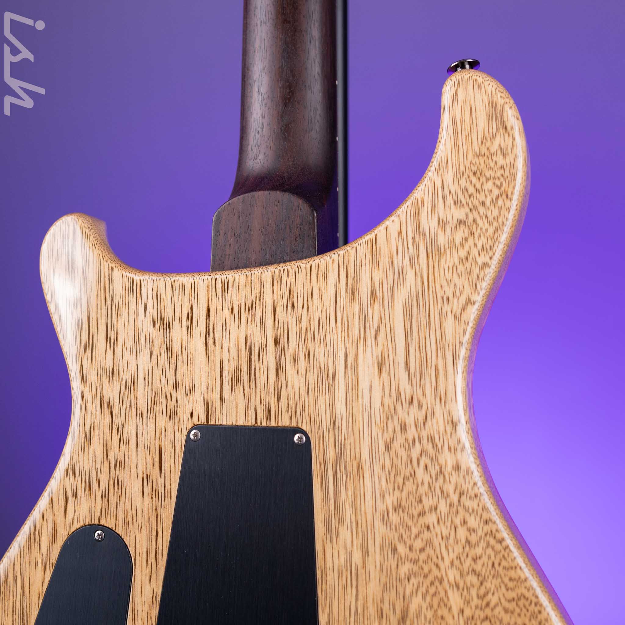 PRS Custom 24 Wood Library Quilt 10 Top Korina Body Rosewood Neck w/ Brazilian Board - Image 8