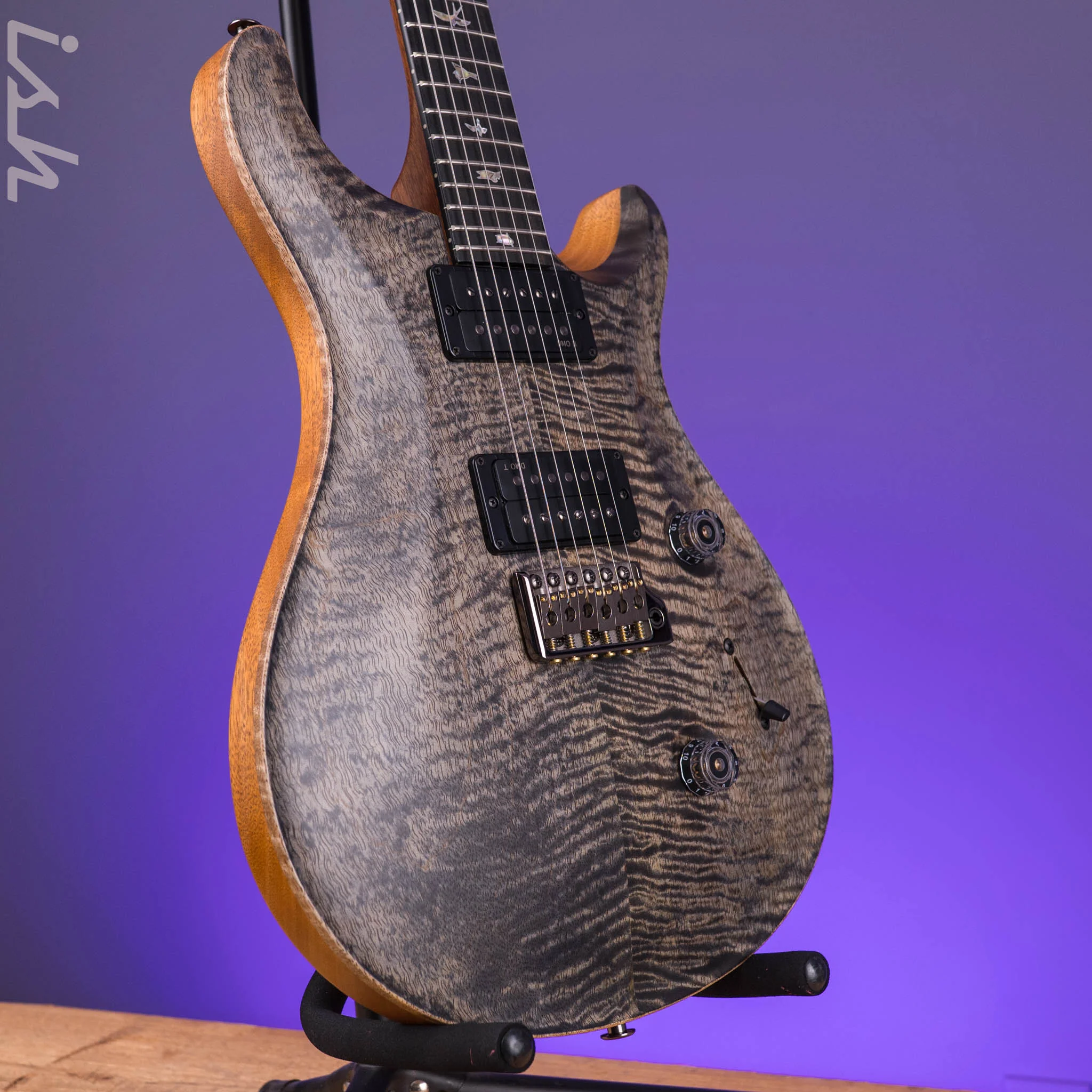 PRS Custom 24 Satin Limited Edition 40th Anniversary Charcoal - Image 3