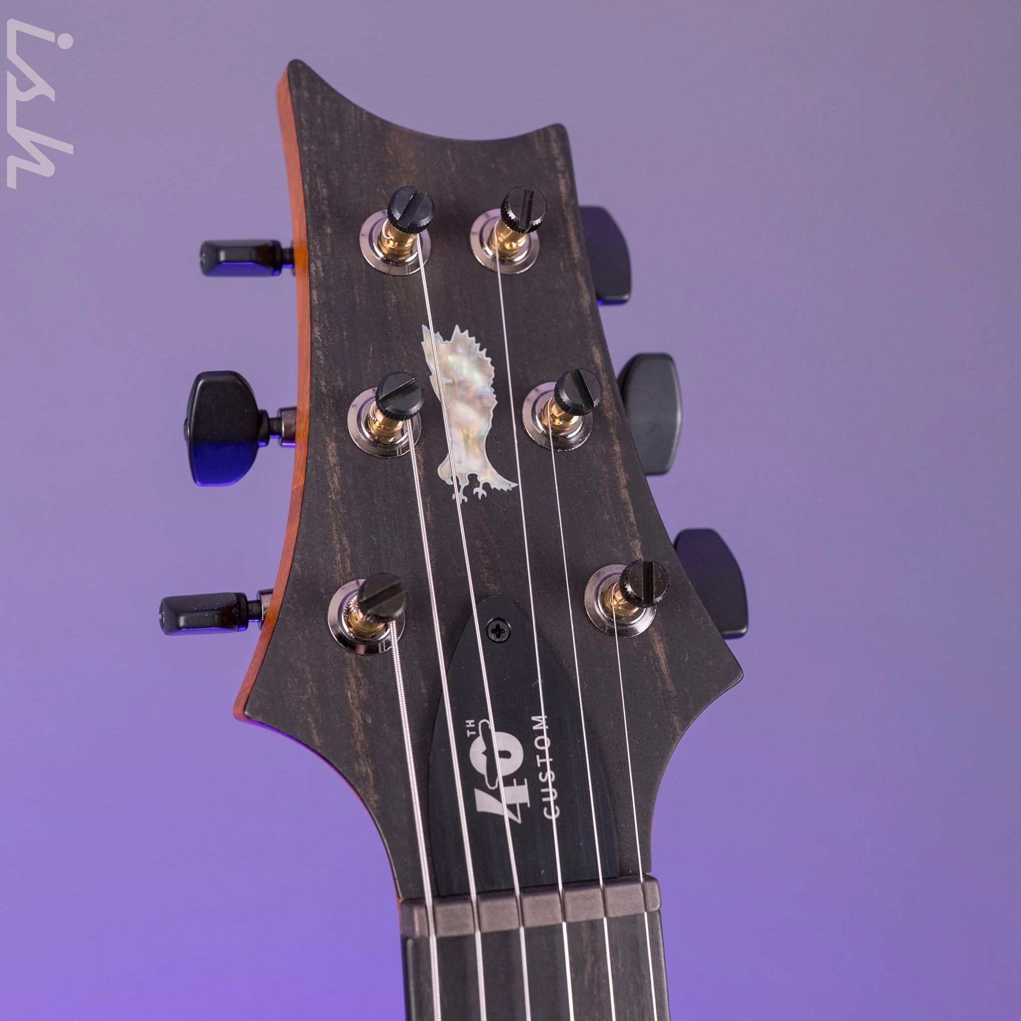 PRS Custom 24 Satin Limited Edition 40th Anniversary Charcoal - Image 6