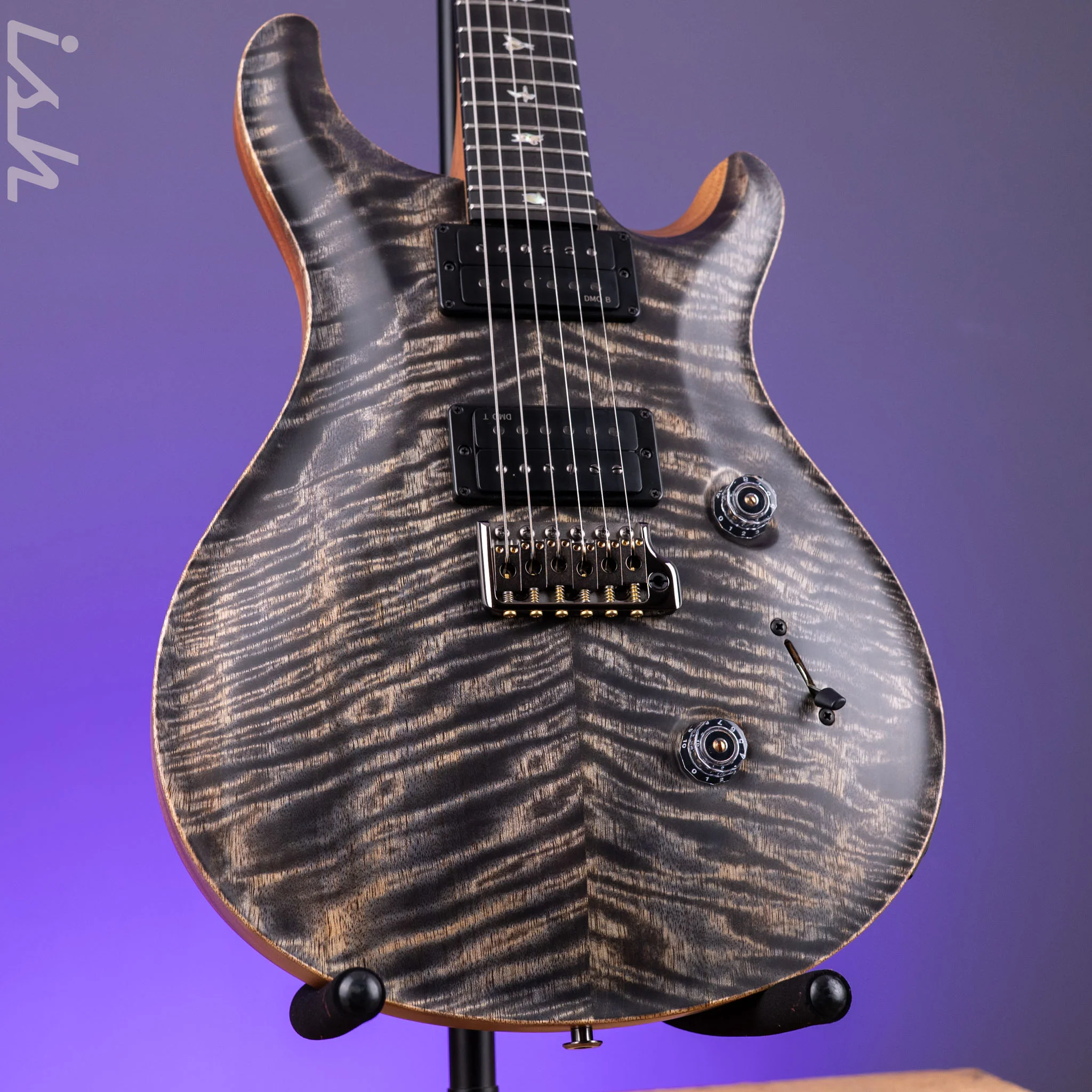 PRS Custom 24 Satin Limited Edition 40th Anniversary Charcoal