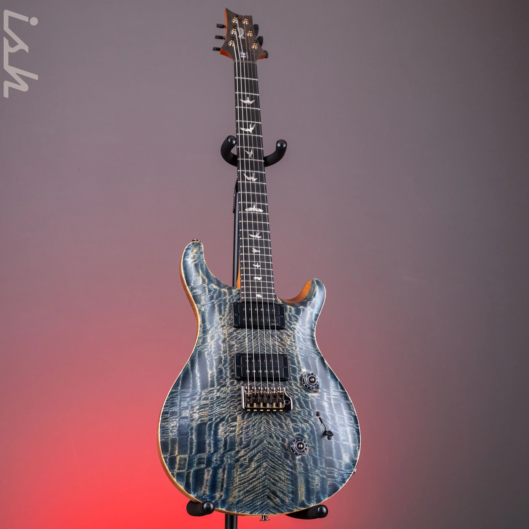 PRS Custom 24 Satin Limited Edition 40th Anniversary Faded Whale Blue - Image 2