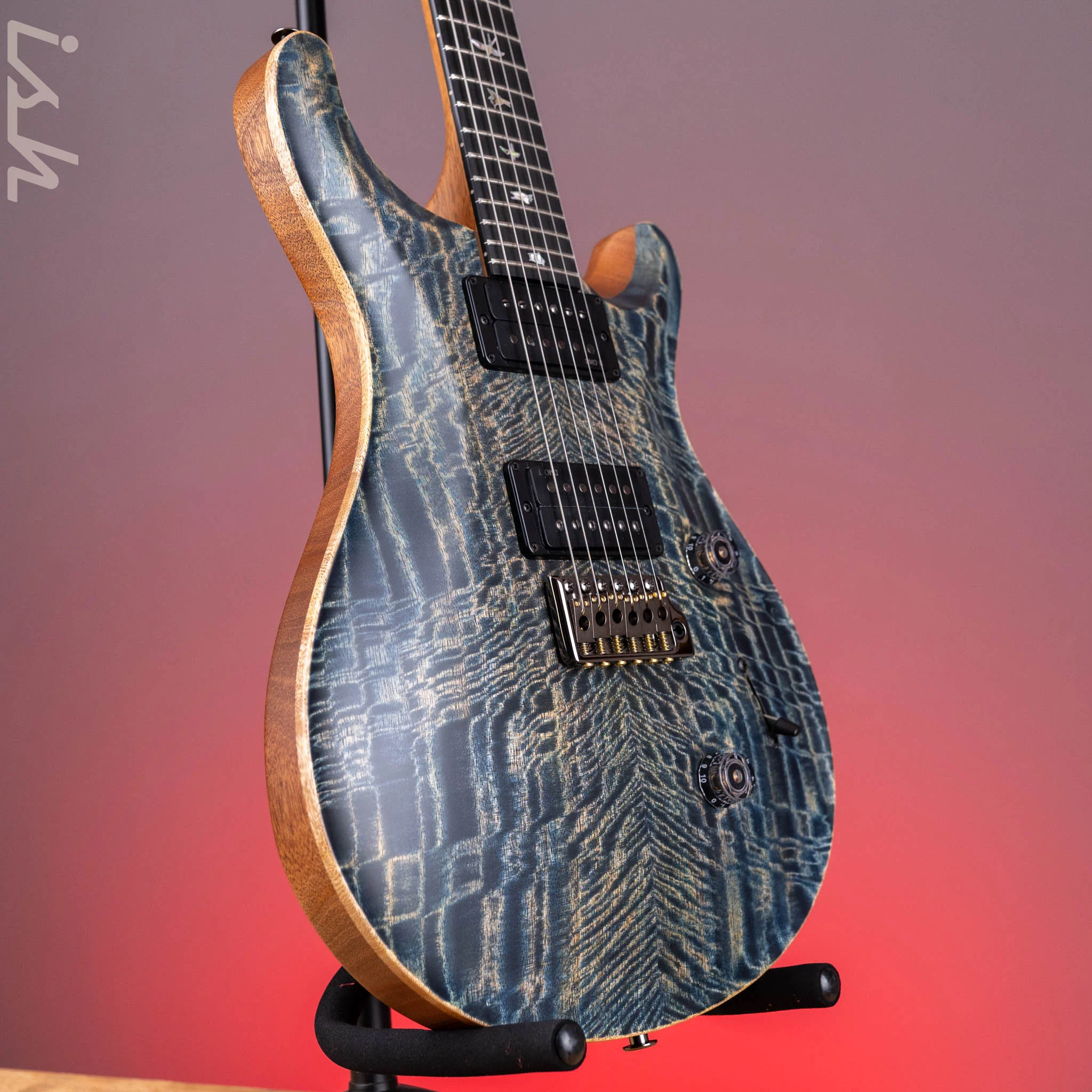 PRS Custom 24 Satin Limited Edition 40th Anniversary Faded Whale Blue - Image 3