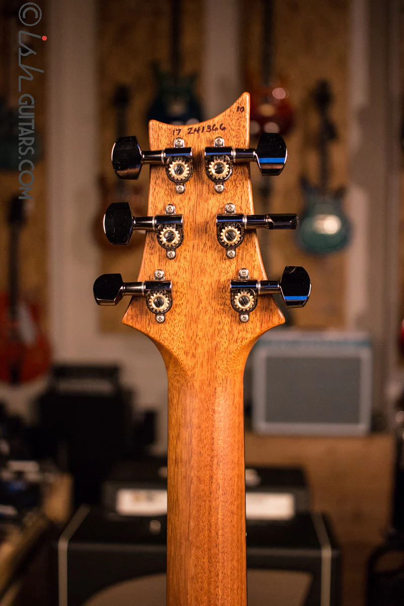 Paul Reed Smith PRS Custom 24 Semi-Hollow Wood Library Quilt Top Aquableux - Image 5