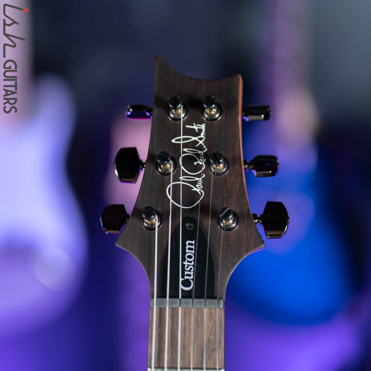 PRS Custom 24 Wood Library Antique White Opaque Satin - Image 7
