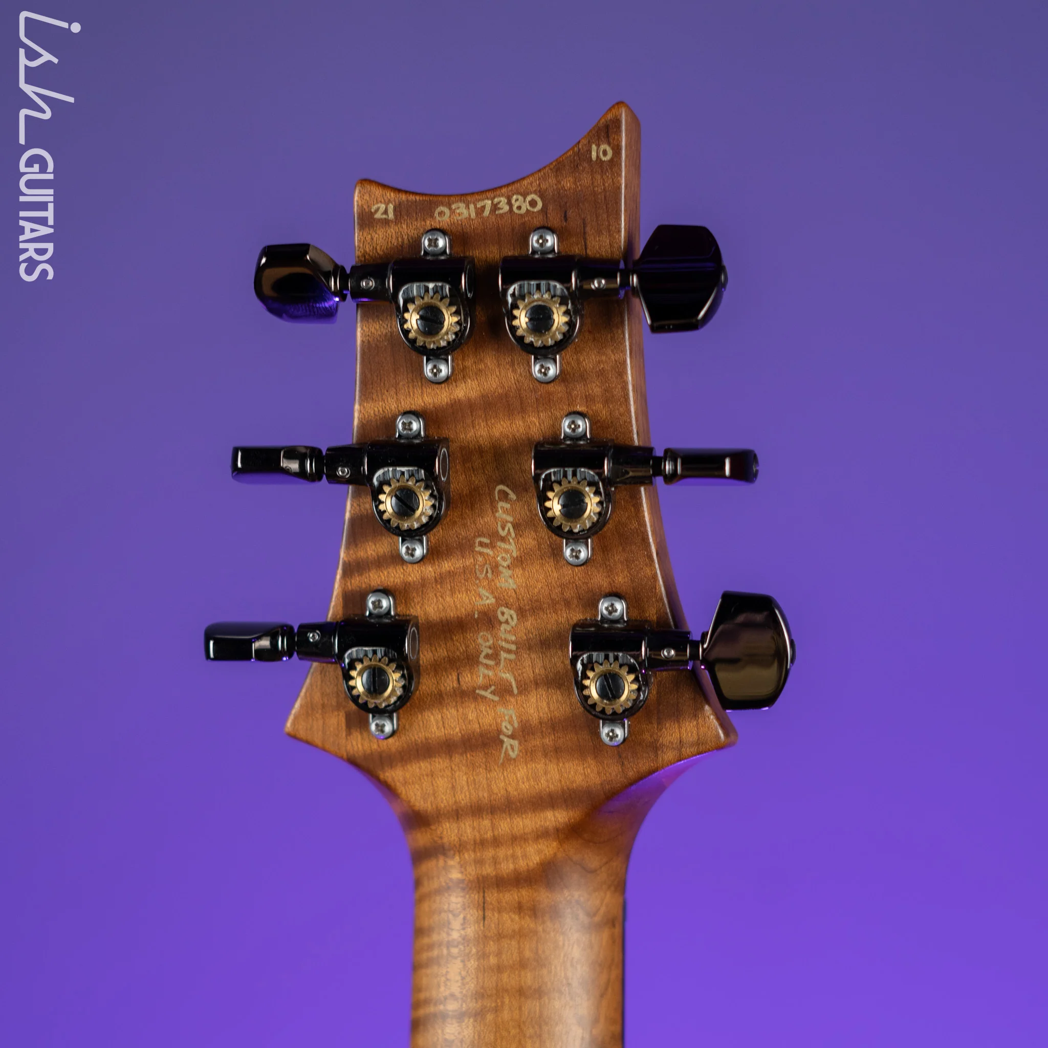 PRS Custom 24 Wood Library Copperhead Burst One Piece Quilt 10 Top - Image 14
