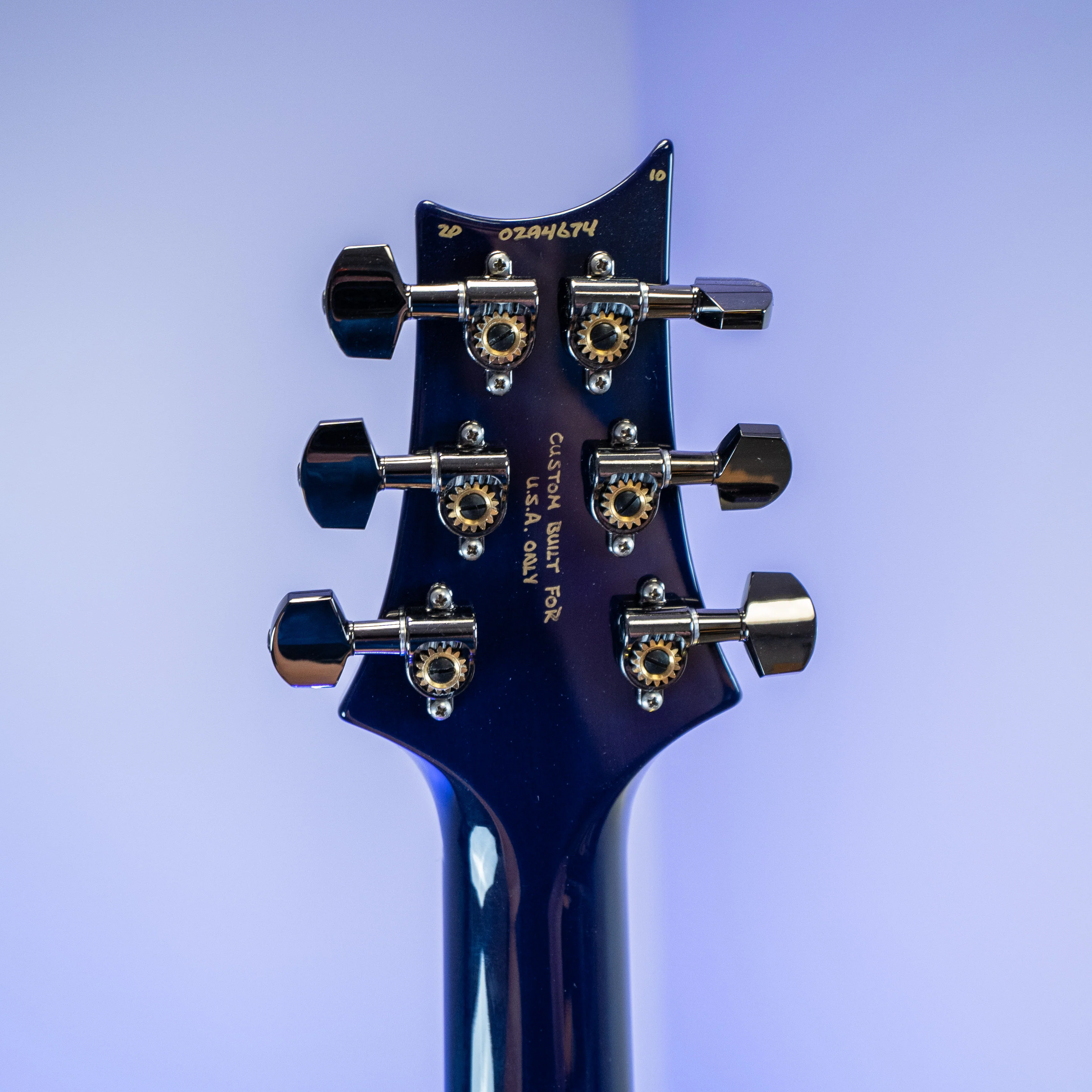PRS Custom 24 Wood Library Makena Blue Brazilian Rosewood - Image 12