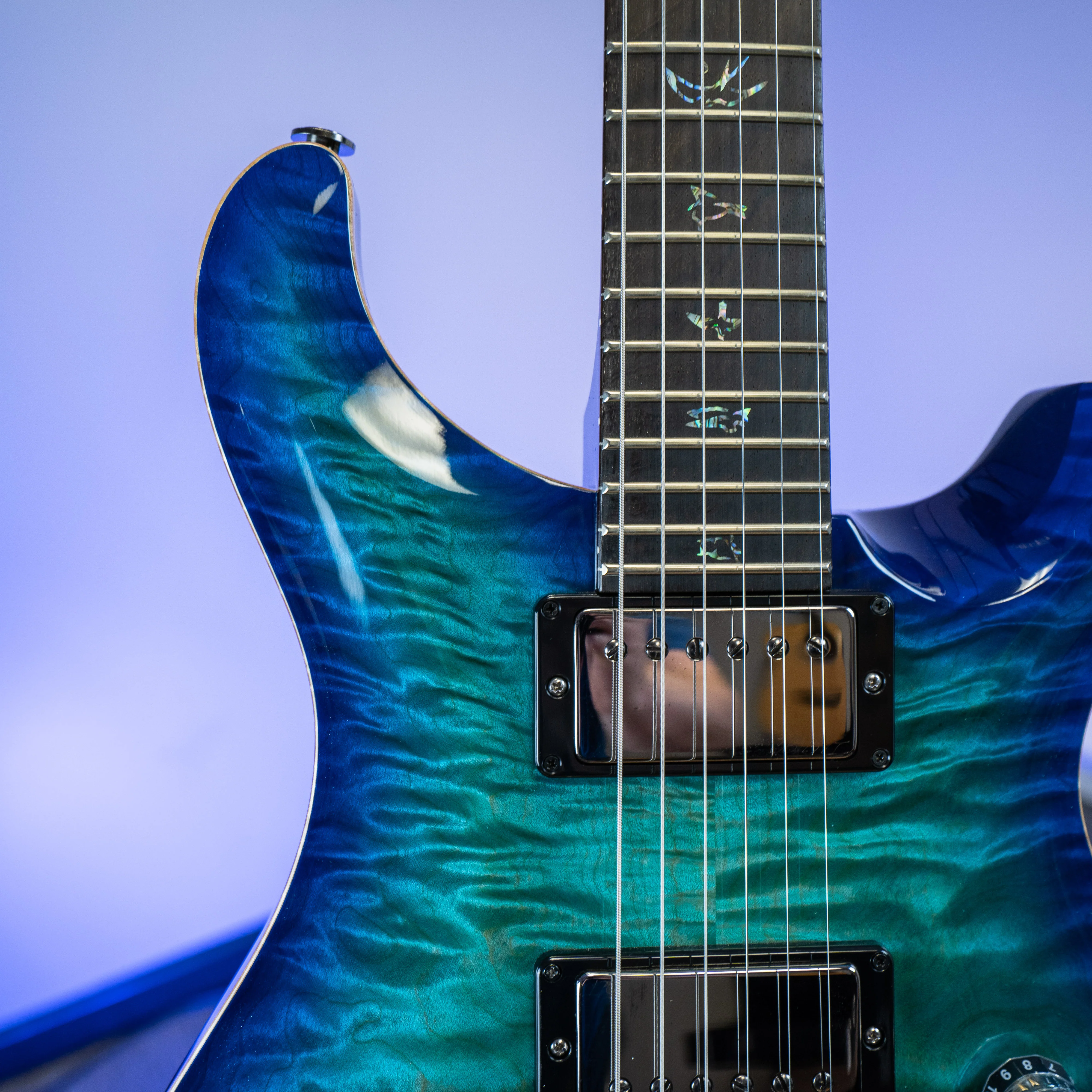 PRS Custom 24 Wood Library Makena Blue Brazilian Rosewood - Image 3
