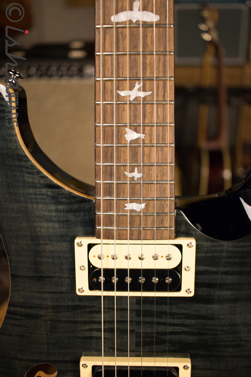 Paul Reed Smith PRS SE Custom 22 Semi-Hollow Grey Black - Image 6