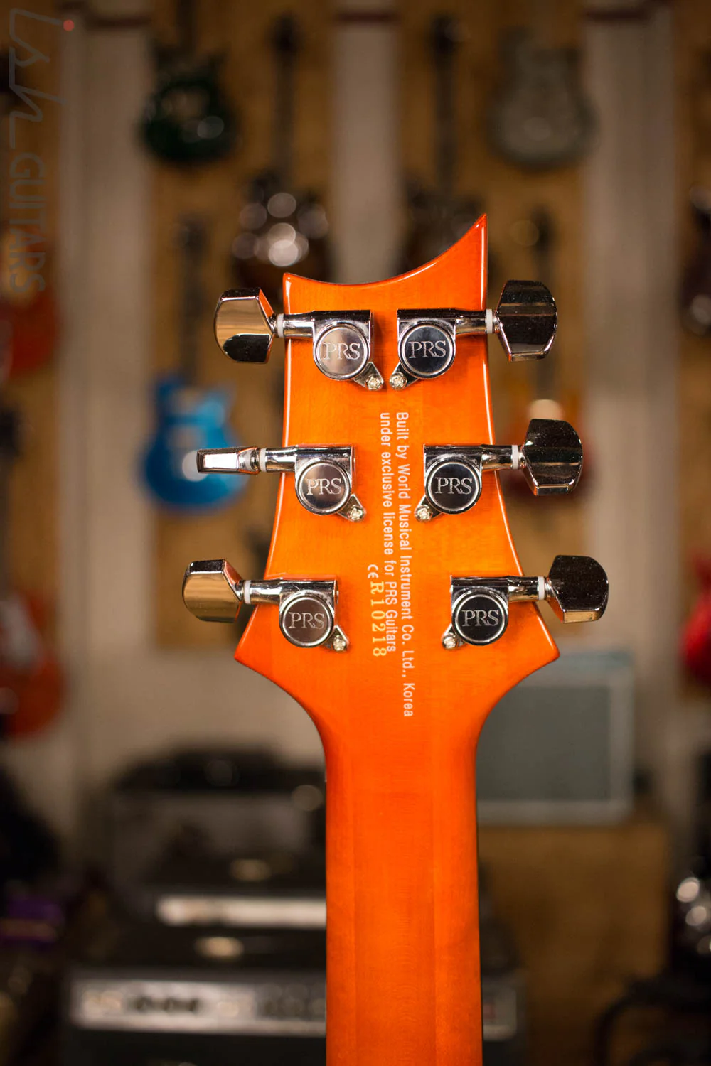 Paul Reed Smith PRS SE Custom 22 Semi-Hollow Vintage Sunburst - Image 9