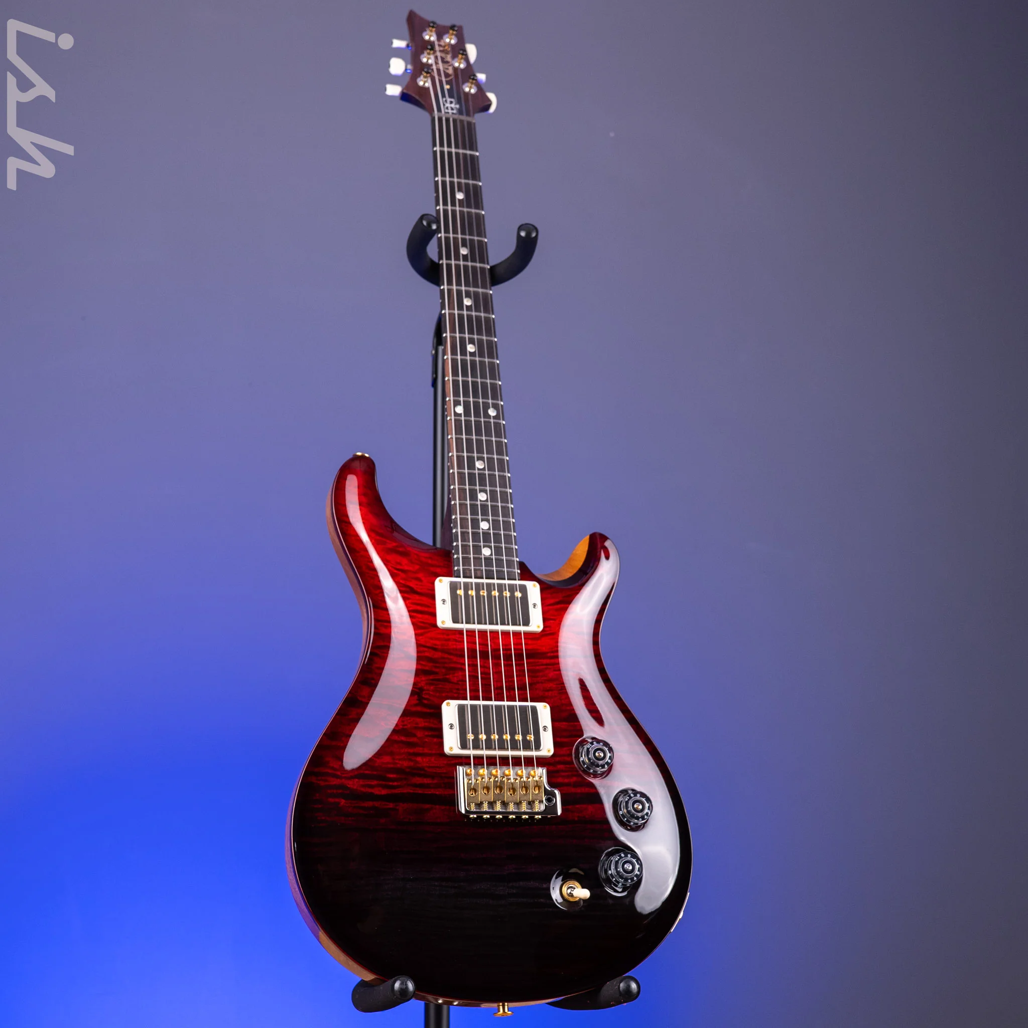 PRS DGT 10-Top Fire Red Fade Custom Color Solid Rosewood Neck - Image 2