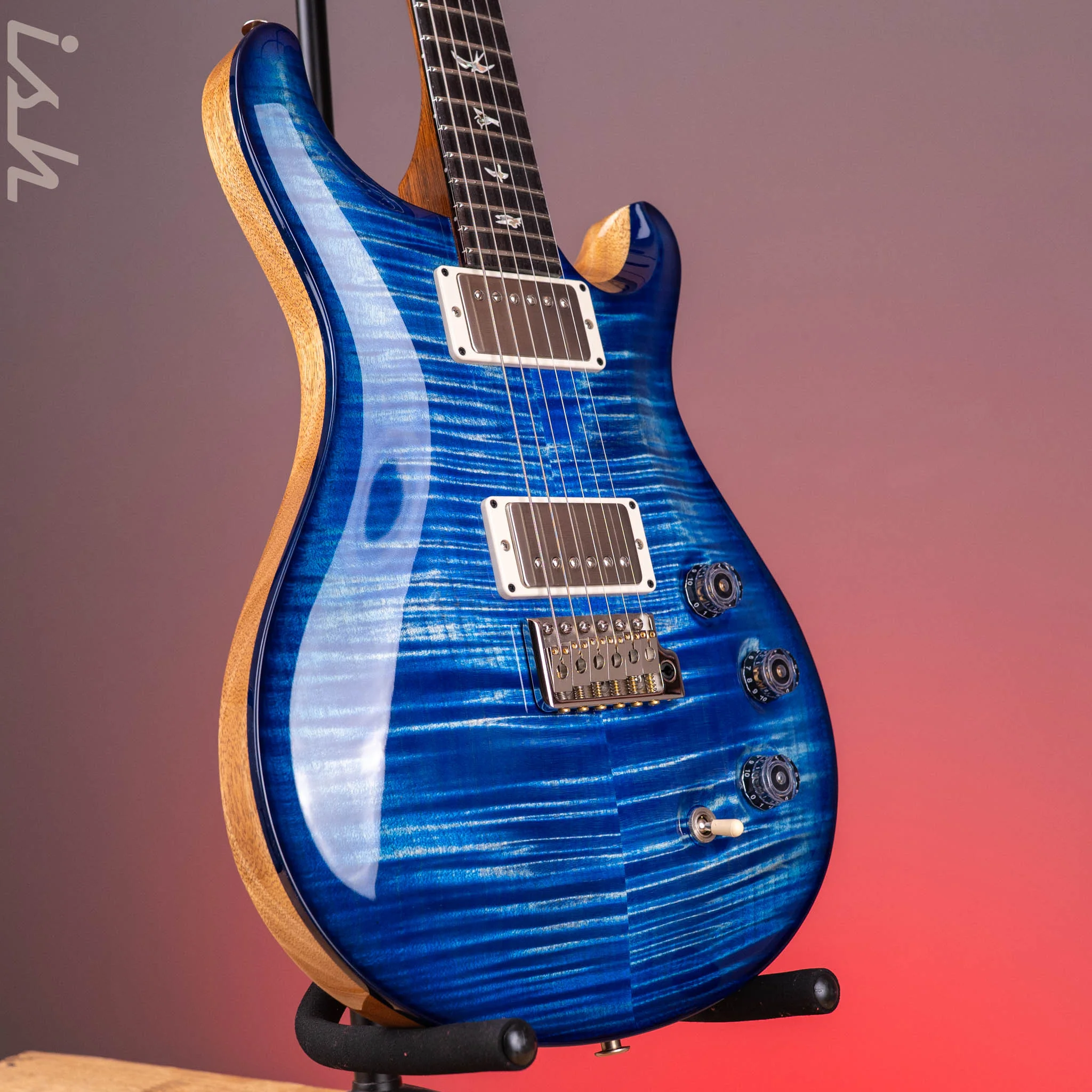 PRS DGT Birds Custom Finish Blue Demo - Image 3